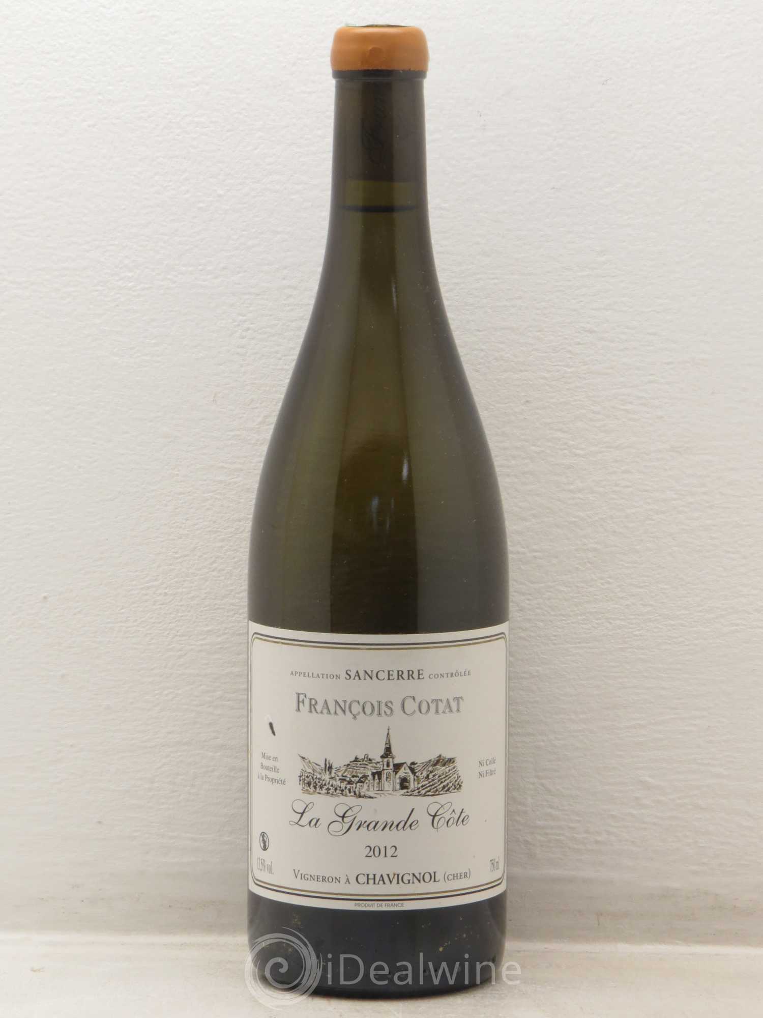 Sancerre La Grande Côte François Cotat (sans prix de réserve) 2012 - Lot de 1 bouteille - 0