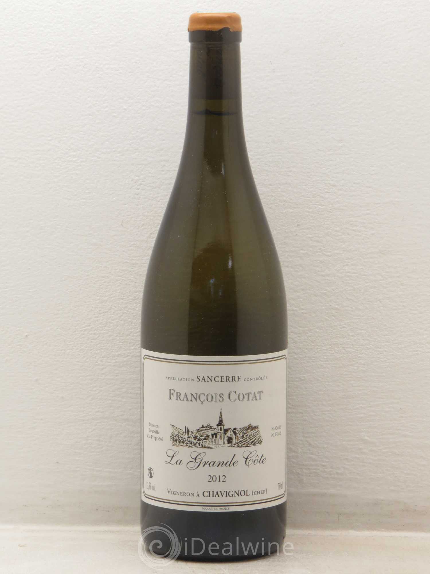 Sancerre La Grande Côte François Cotat (sans prix de réserve) 2012 - Lot de 1 bouteille - 0