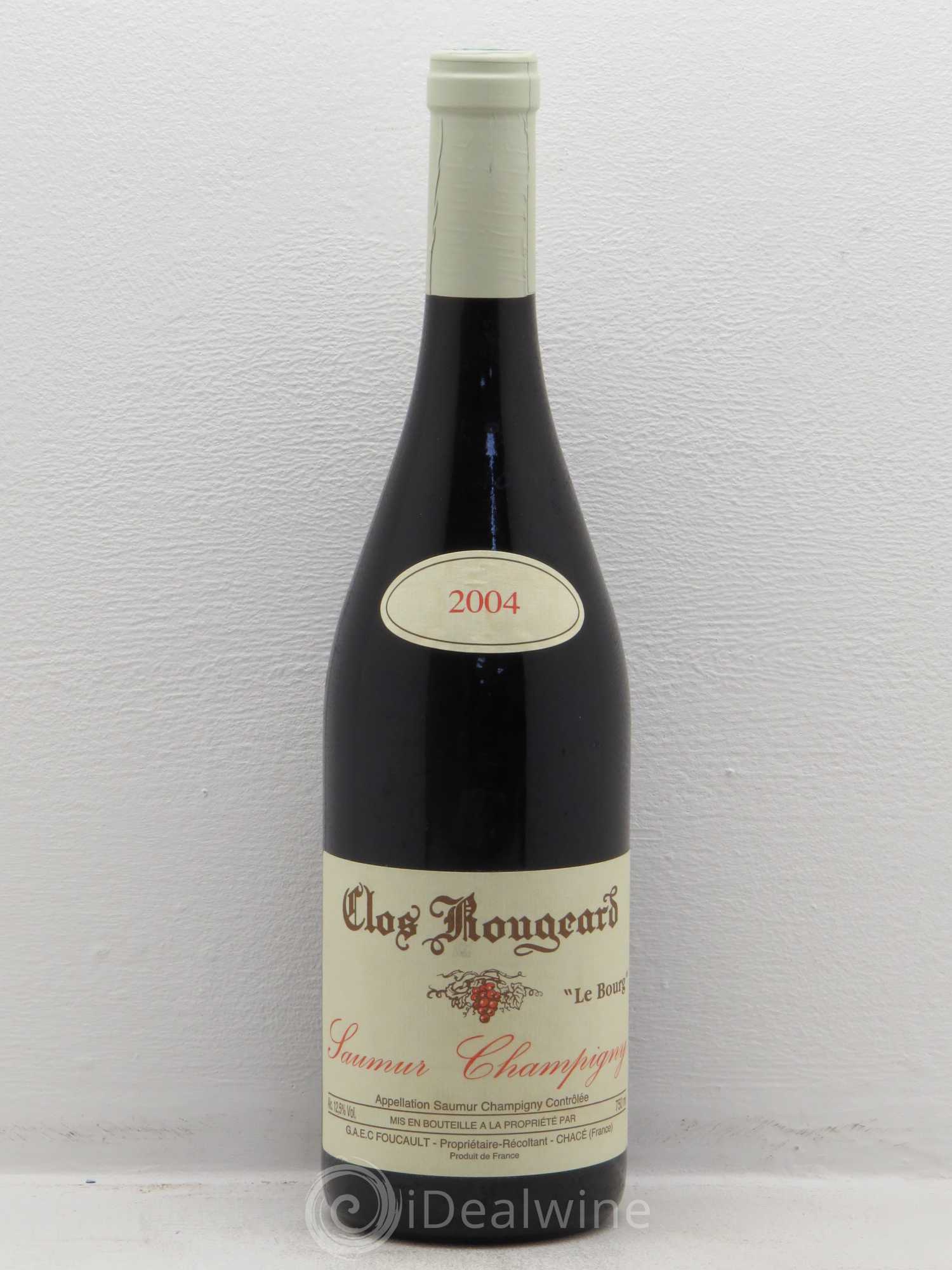 Saumur-Champigny Le Bourg Clos Rougeard 2004 - Lot de 1 bouteille - 0