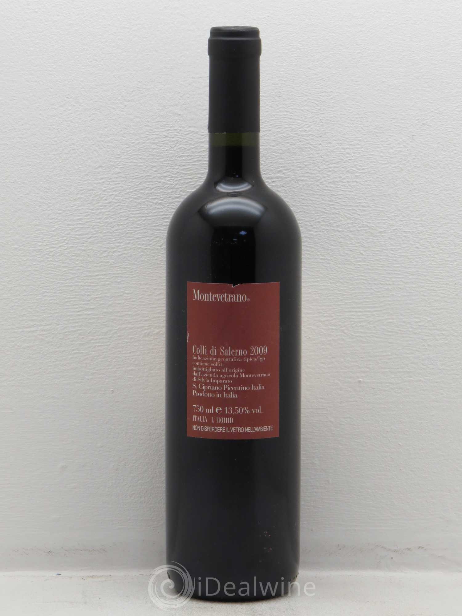 Campanie Colli di Salerno Azienda Agricola Montevetrano 2009 - Posten von 1 Flasche - 1