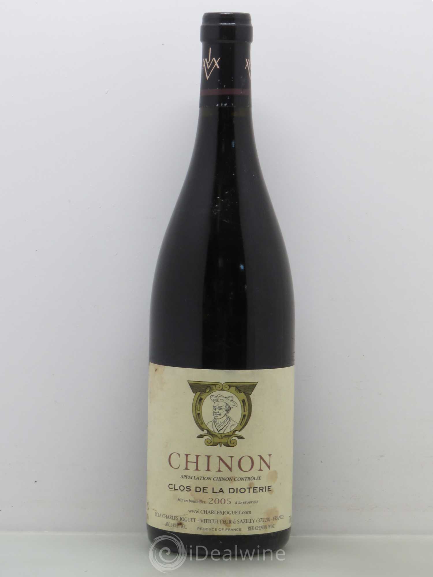 Chinon Clos de La Dioterie Charles Joguet 2005 - Lot de 1 bouteille - 0