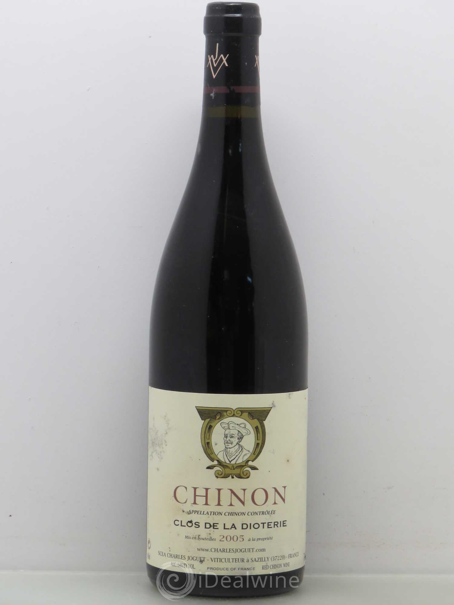 Chinon Clos de La Dioterie Charles Joguet 2005 - Lot de 1 bouteille - 0