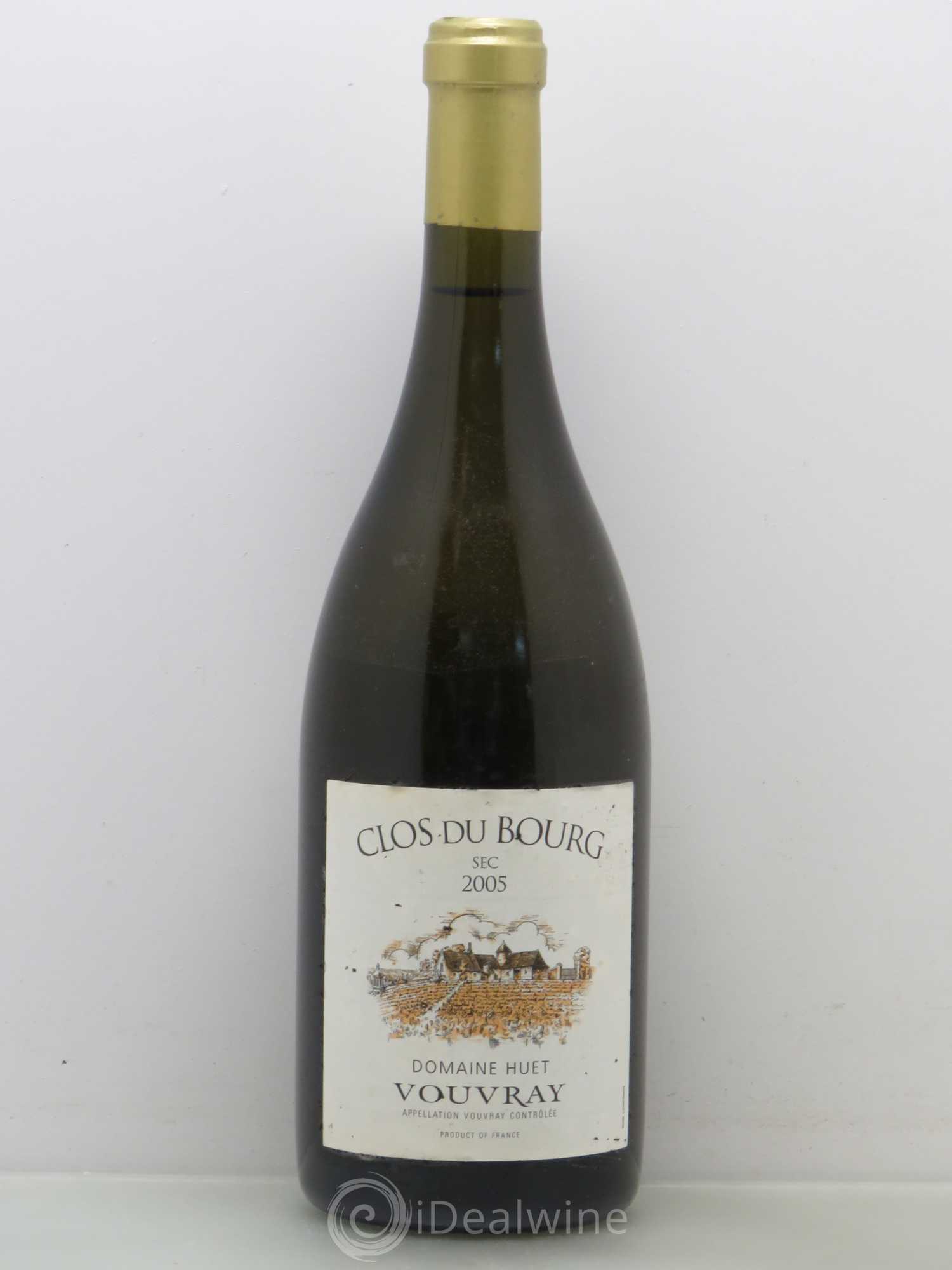 Vouvray Clos du Bourg Moelleux Domaine Huet Sec 2005 - Lotto di 1 bottiglia - 0