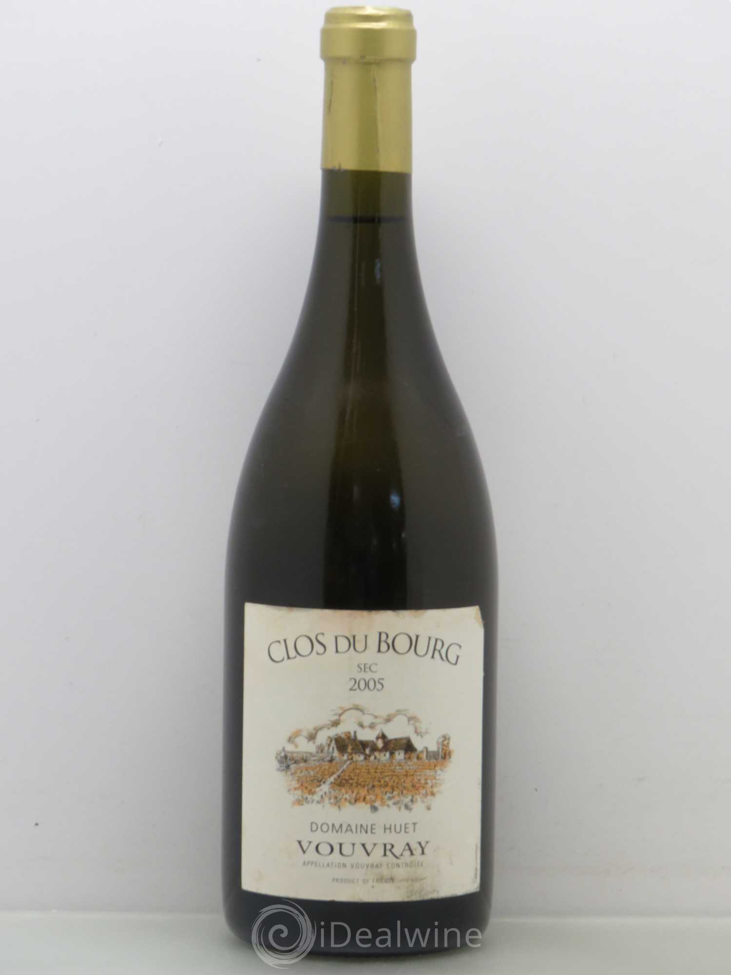 Vouvray Clos du Bourg Moelleux Domaine Huet 2005 - Lotto di 1 bottiglia - 0