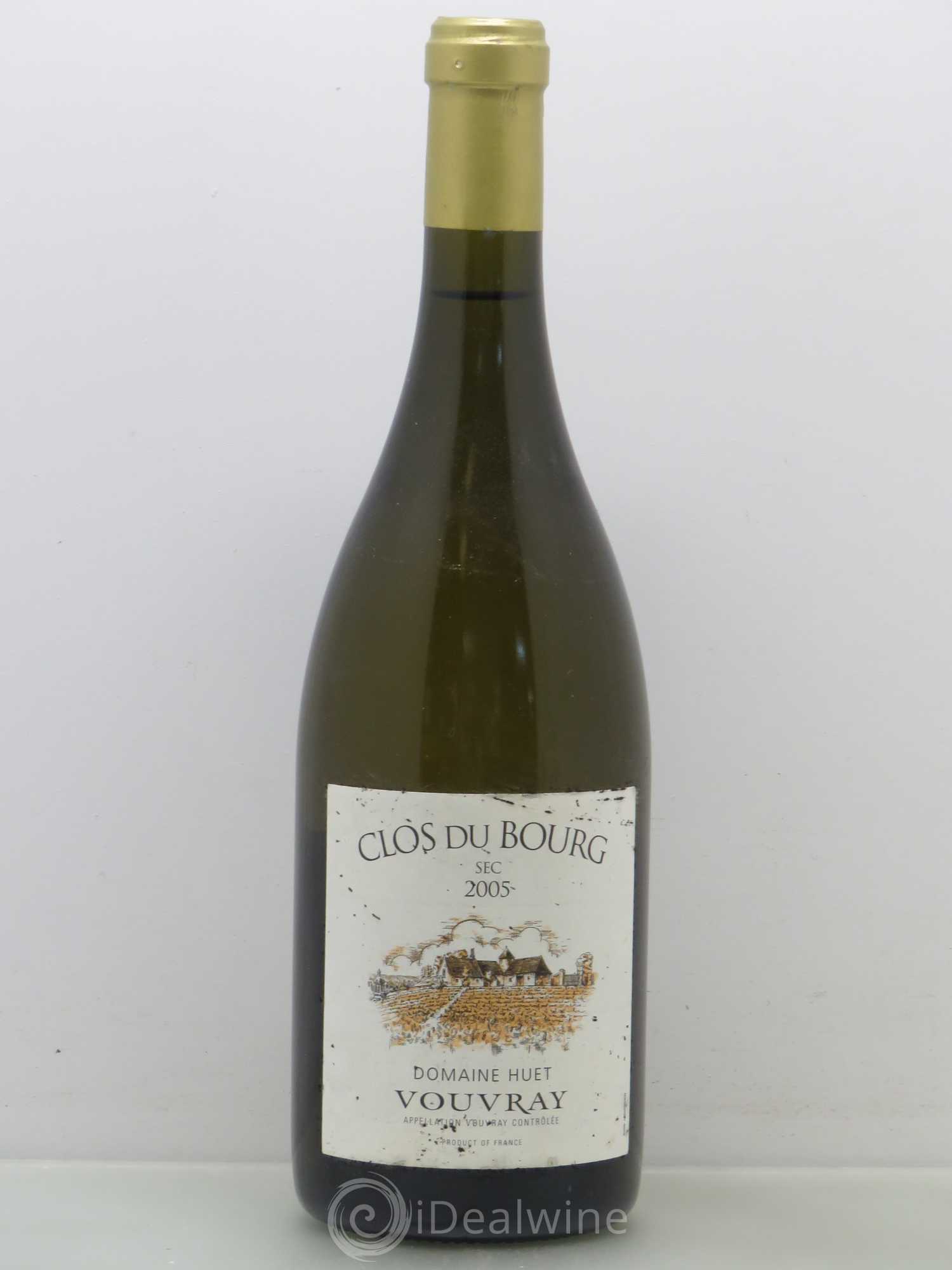 Vouvray Clos du Bourg Moelleux Domaine Huet 2005 - Lotto di 1 bottiglia - 0