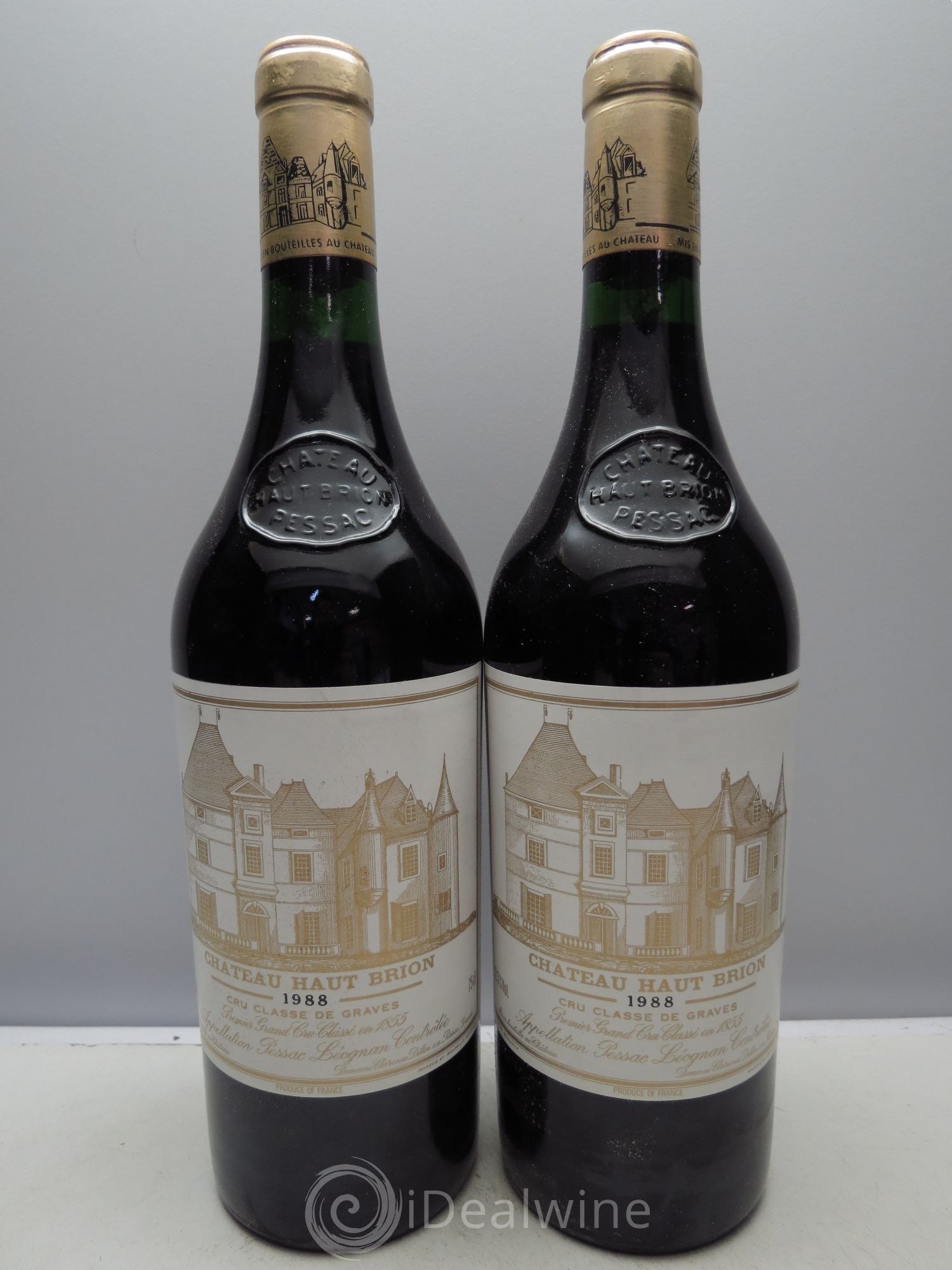 Château Haut Brion 1er Grand Cru Classé 1988 - Lot de 6 bouteilles - 2
