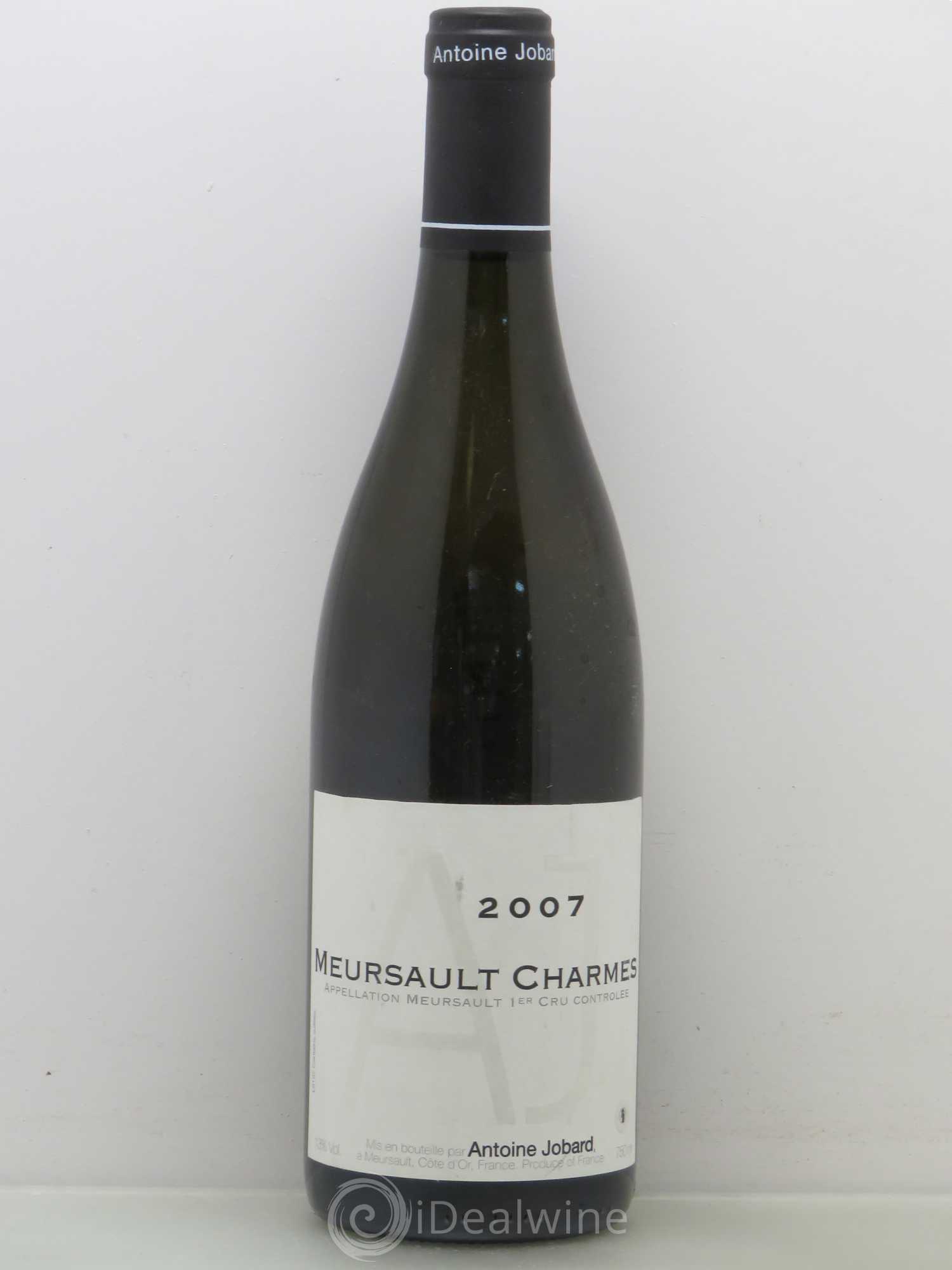 Meursault 1er Cru Charmes François et Antoine Jobard (Domaine) 2007 - Lot de 1 bouteille - 0