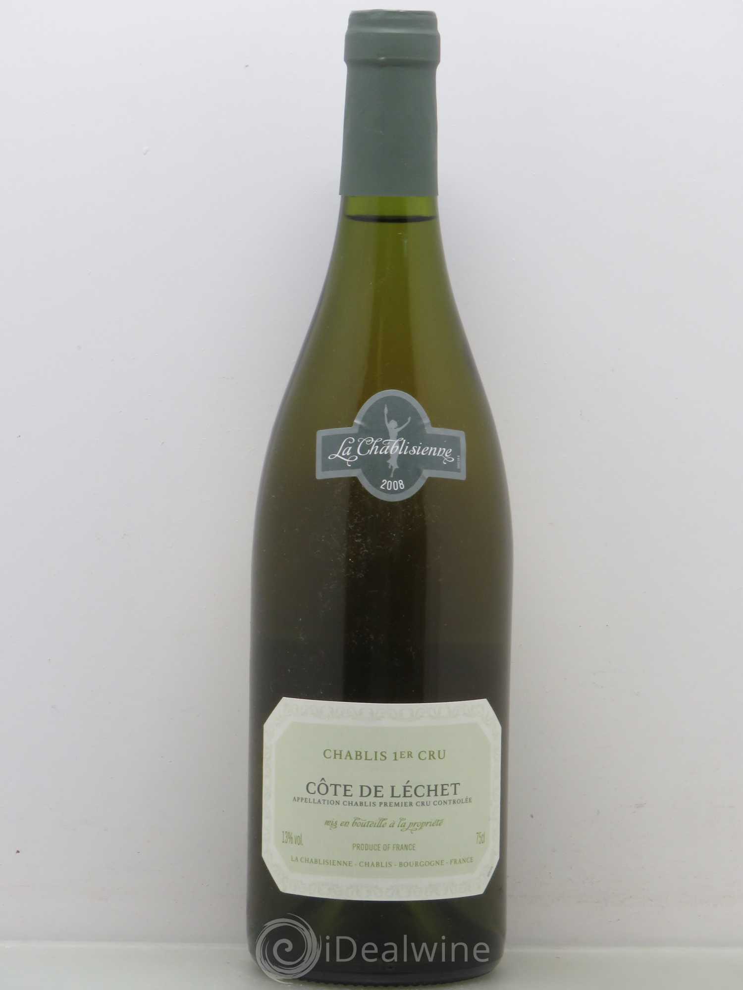Chablis 1er Cru Côte De Lechet La Chablisienne 2008 - Posten von 1 Flasche - 0