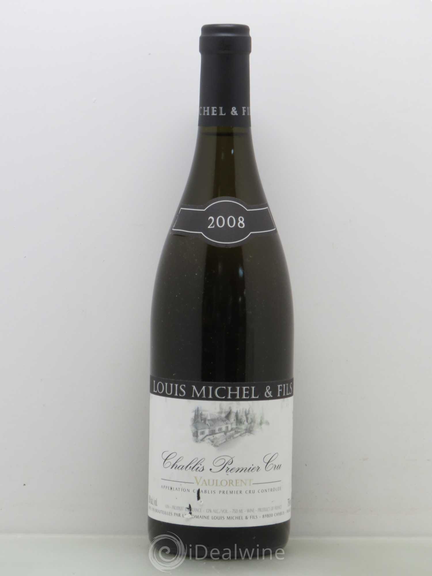 Chablis 1er Cru Vaulorent Domaine Louis Michel 2008 - Lot of 1 bottle - 0