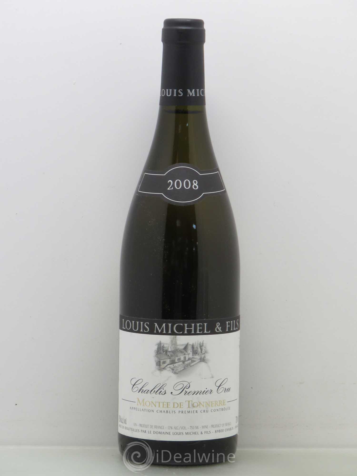 Chablis 1er Cru Montée de Tonnerre Louis Michel et Fils 2008 - Lot de 1 bouteille - 0