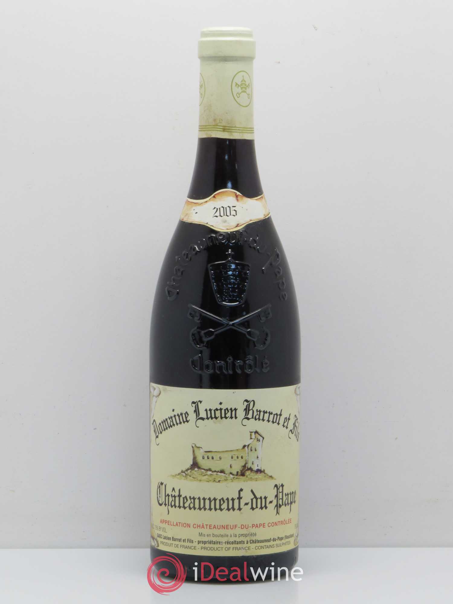 Châteauneuf-du-Pape Domaine Lucien Barrot 2005 - Posten von 1 Flasche - 0