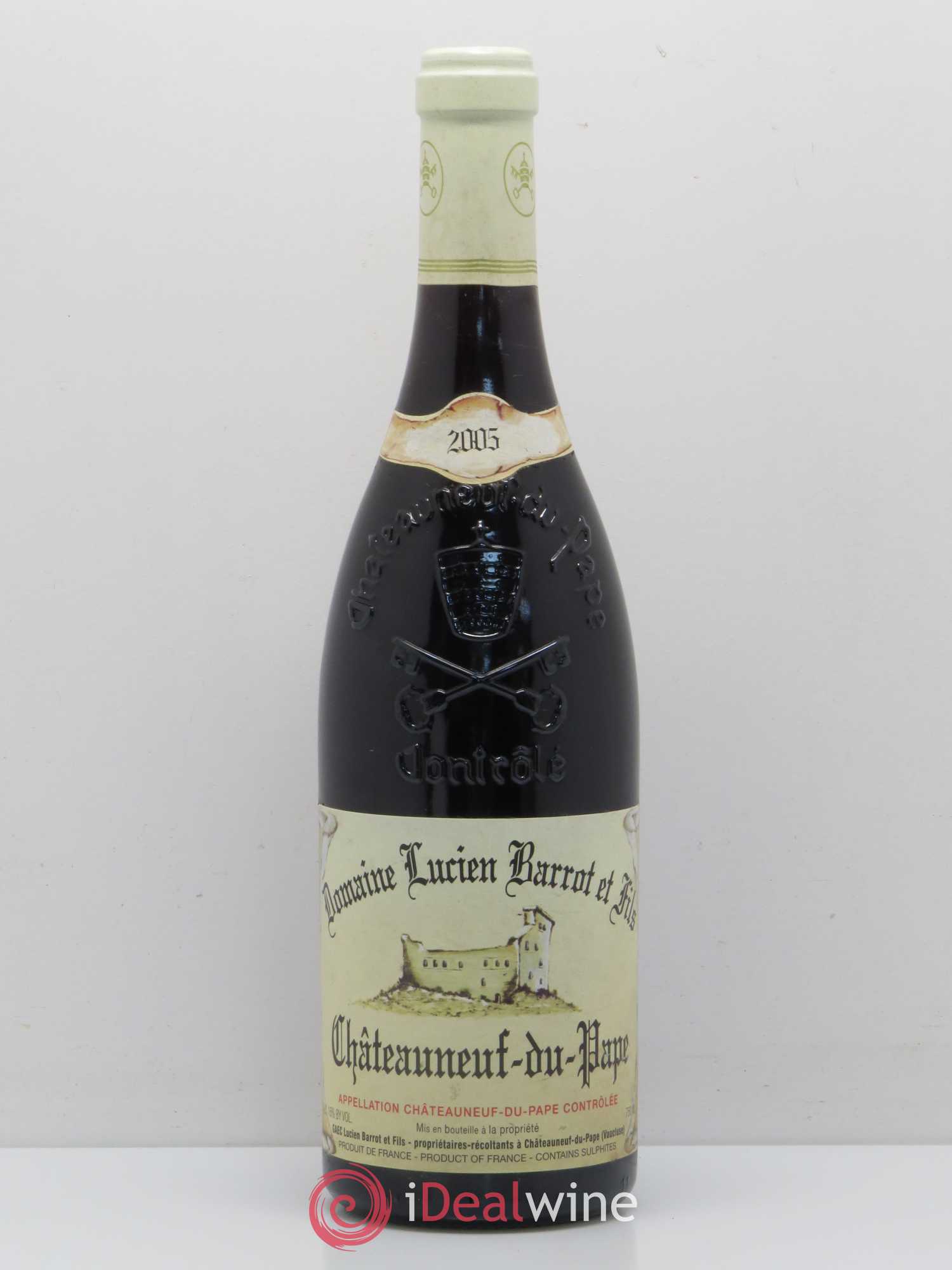 Châteauneuf-du-Pape Domaine Lucien Barrot 2005 - Lot of 1 bottle - 0
