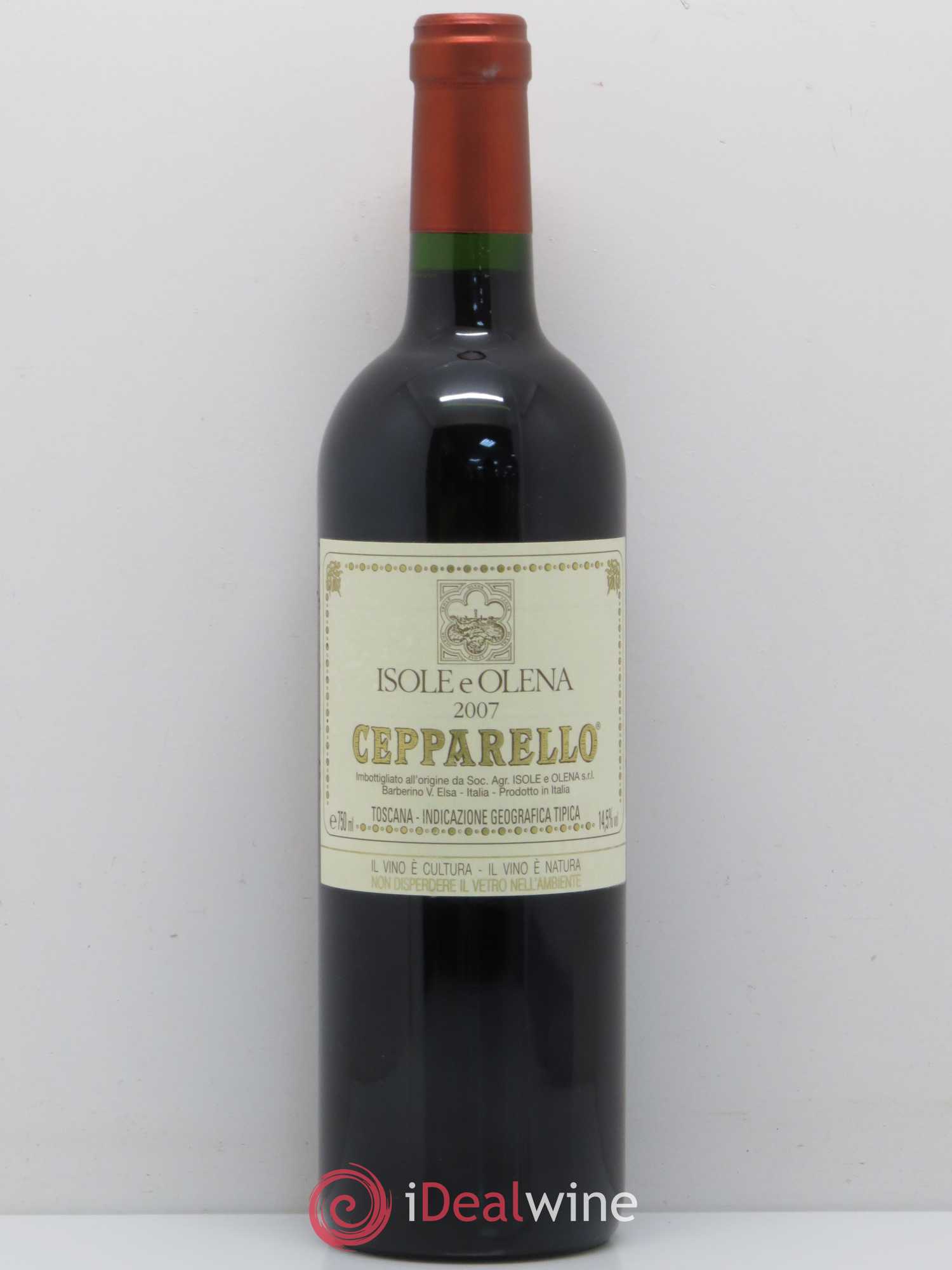 Chianti DOCG Cepparello Isole e Olena 2007 - Posten von 1 Flasche - 0
