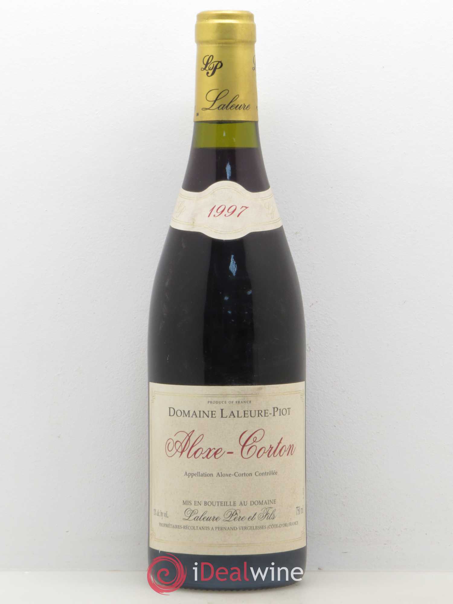 Aloxe-Corton Domaine Laleure Piot (sans prix de réserve) 1997 - Posten von 1 Flasche - 0