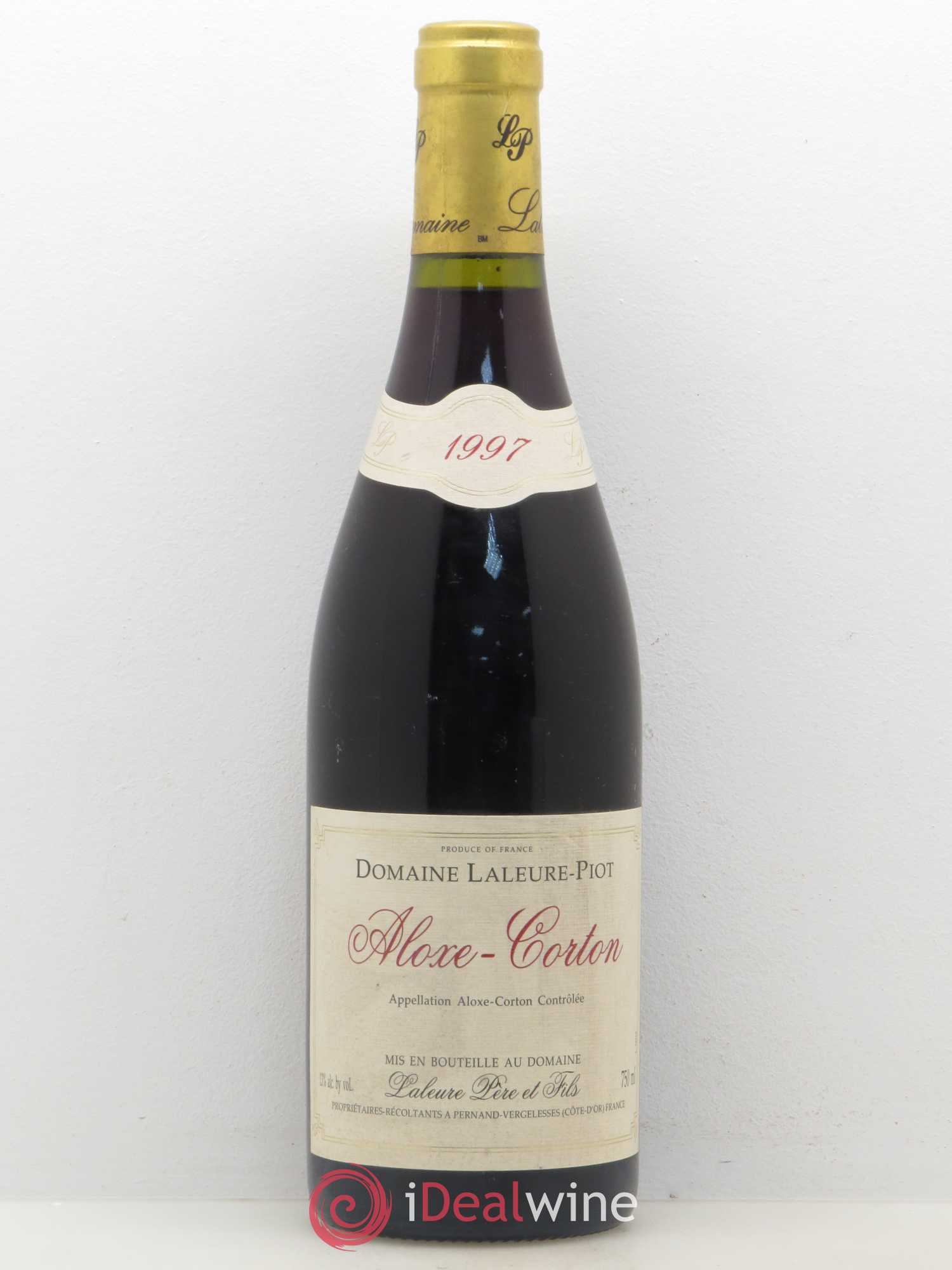 Aloxe-Corton Domaine Laleure Piot (sans prix de réserve) 1997 - Posten von 1 Flasche - 0