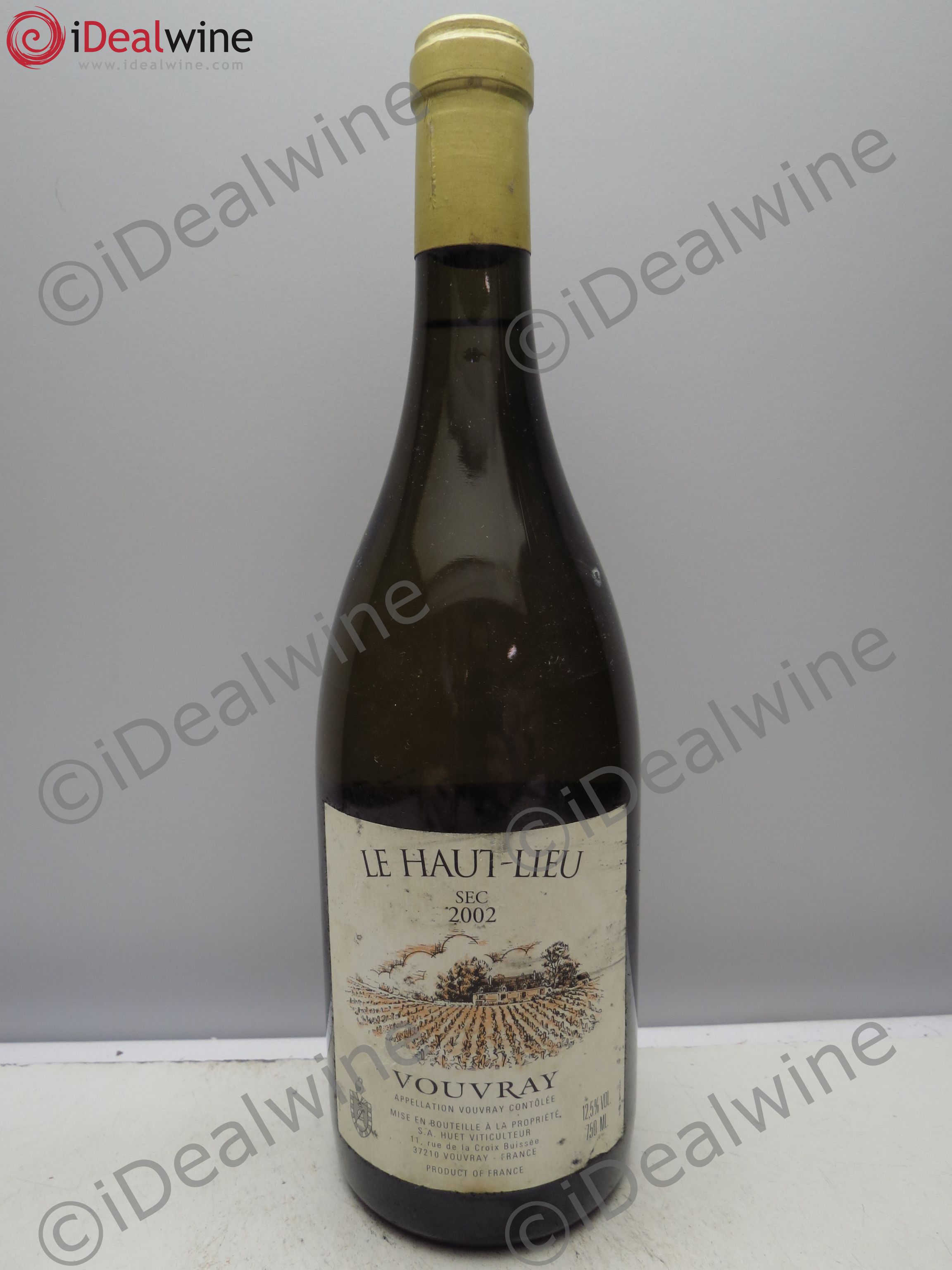 Vouvray Le Haut-Lieu Sec Domaine Huet (sans prix de réserve / no reserve) 2002 - Posten von 1 Flasche - 0