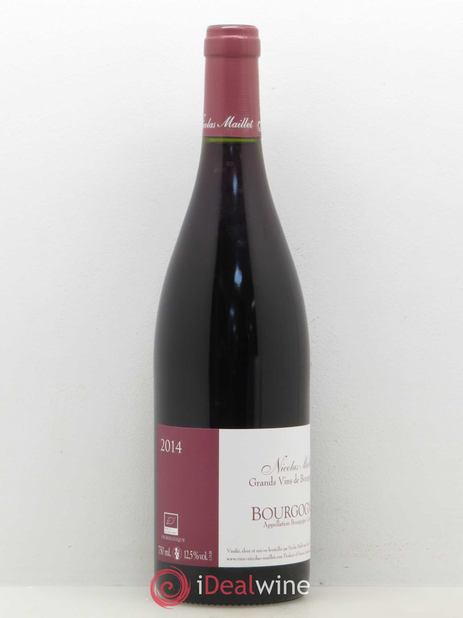 Bourgogne Nicolas Maillet (sans prix de réserve) 2014 - Lot de 1 bouteille - 0