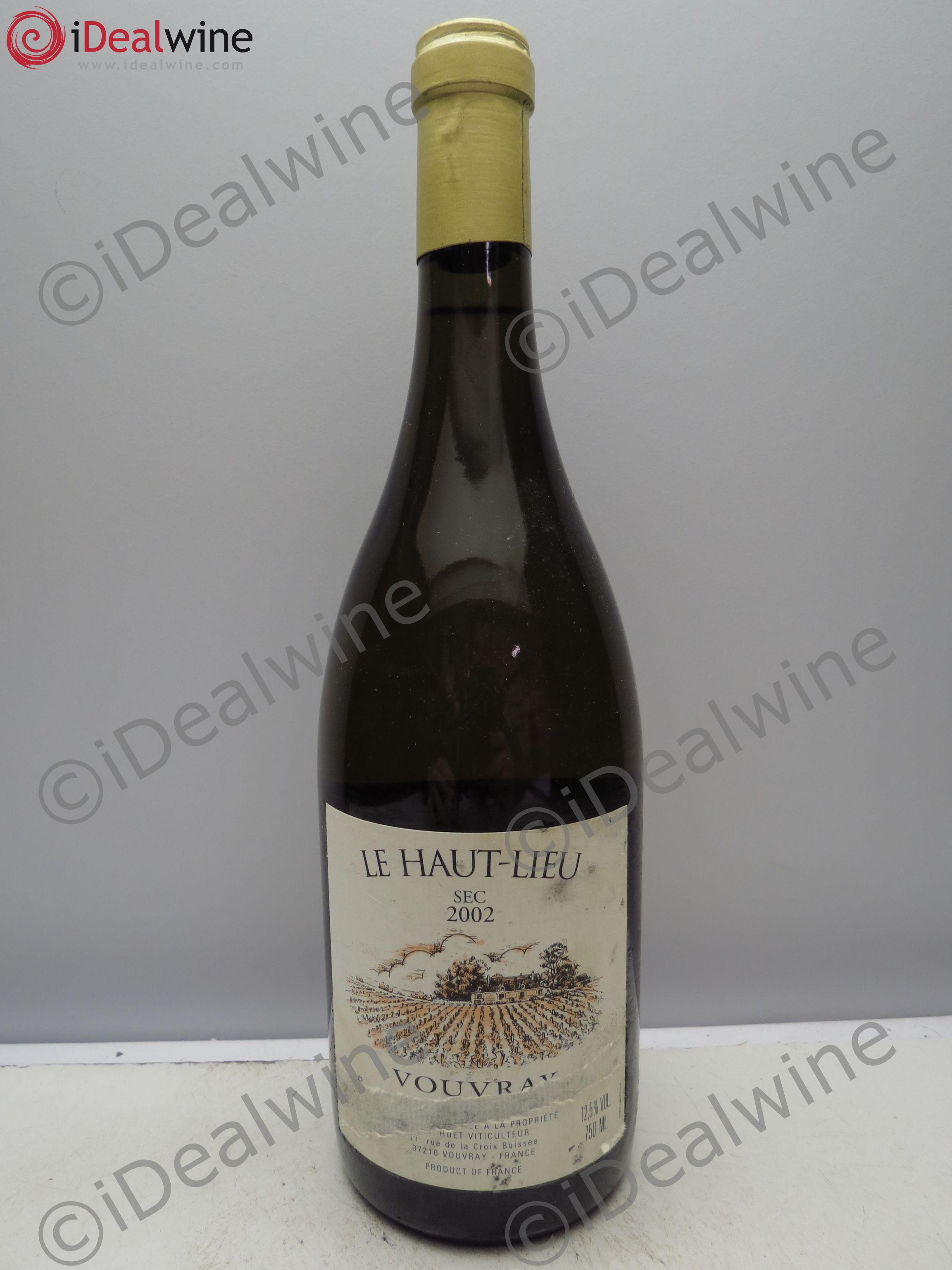 Vouvray Le Haut-Lieu Sec Domaine Huet (sans prix de réserve / no reserve) 2002 - Posten von 1 Flasche - 0