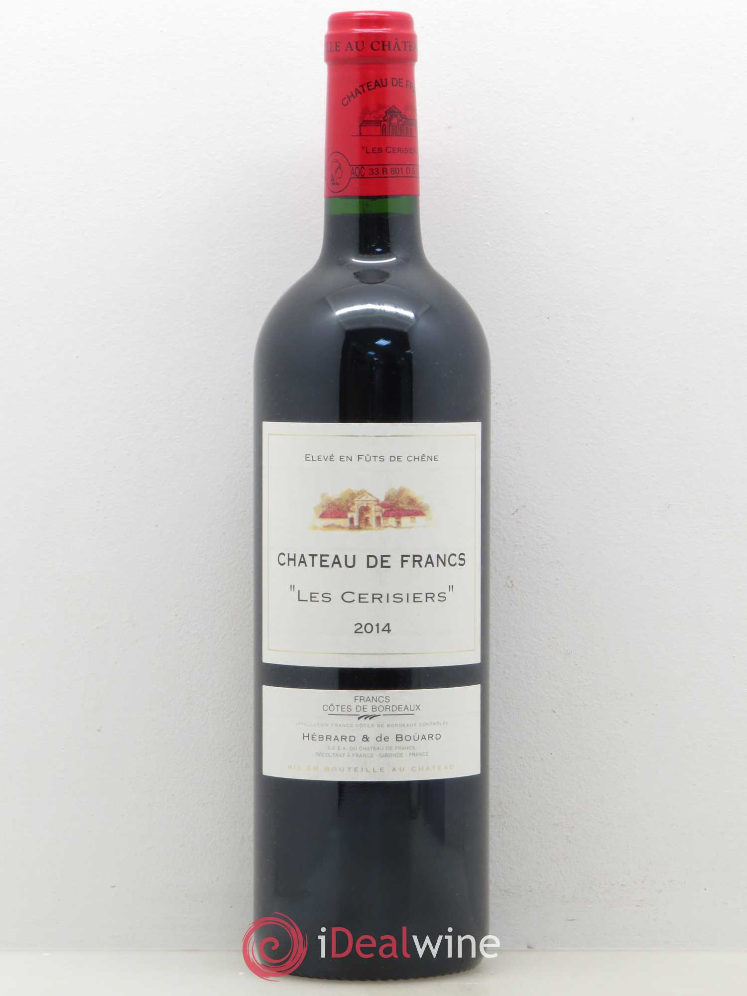 Château de Francs - Les Cerisiers (sans prix de réserve) 2014 - Lot de 1 bouteille - 0