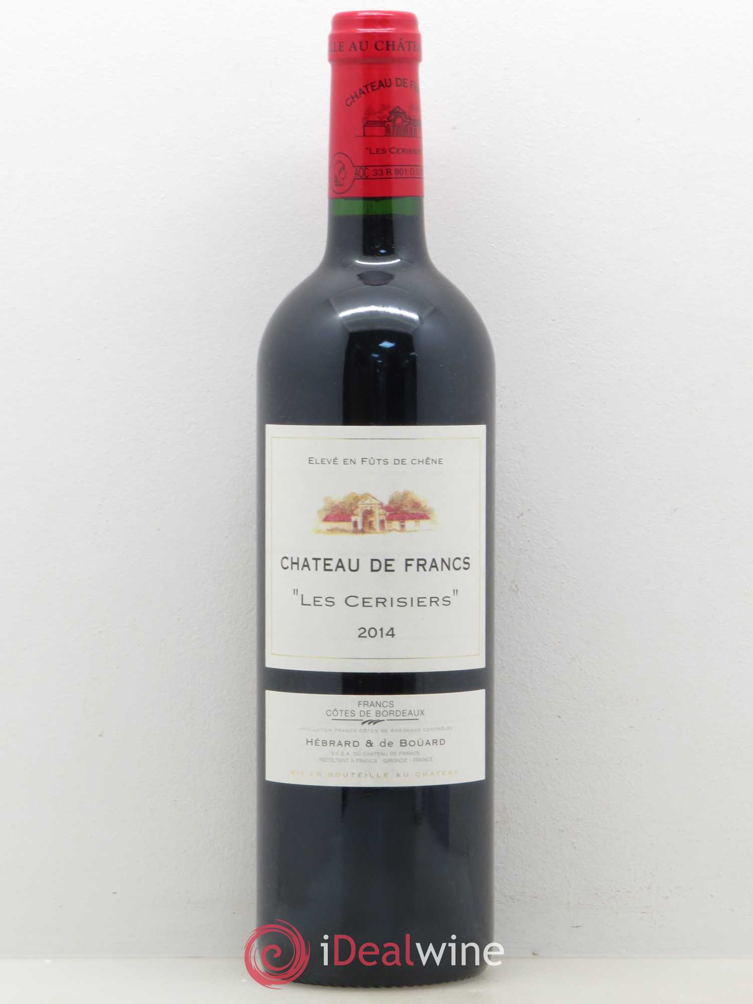 Château de Francs - Les Cerisiers (sans prix de réserve) 2014 - Lot de 1 bouteille - 0