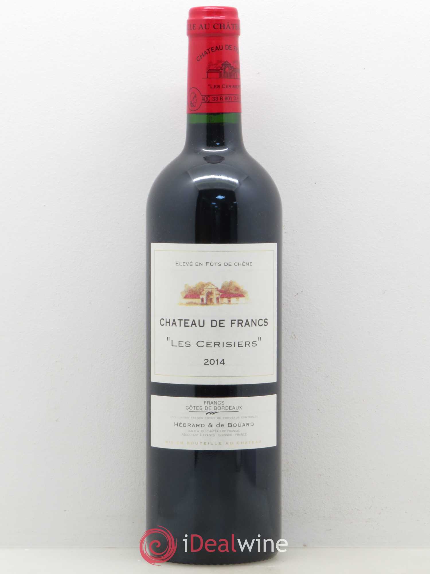 Château de Francs - Les Cerisiers (sans prix de réserve) 2014 - Lot de 1 bouteille - 0