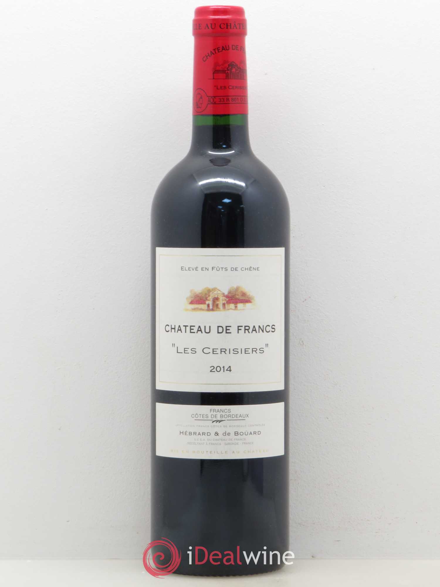 Château de Francs - Les Cerisiers (sans prix de réserve) 2014 - Lot de 1 bouteille - 0