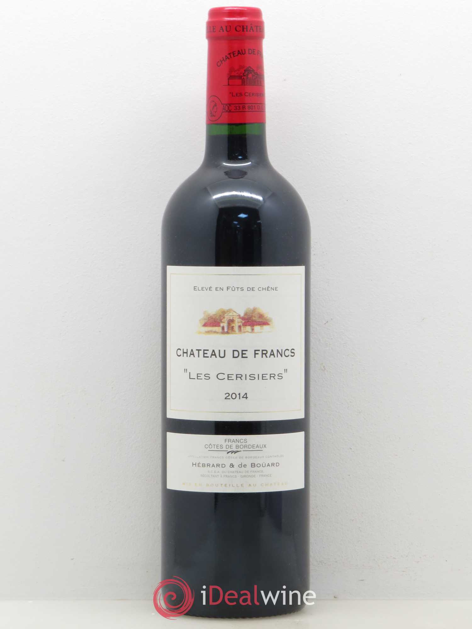Château de Francs - Les Cerisiers (sans prix de réserve) 2014 - Lot de 1 bouteille - 0