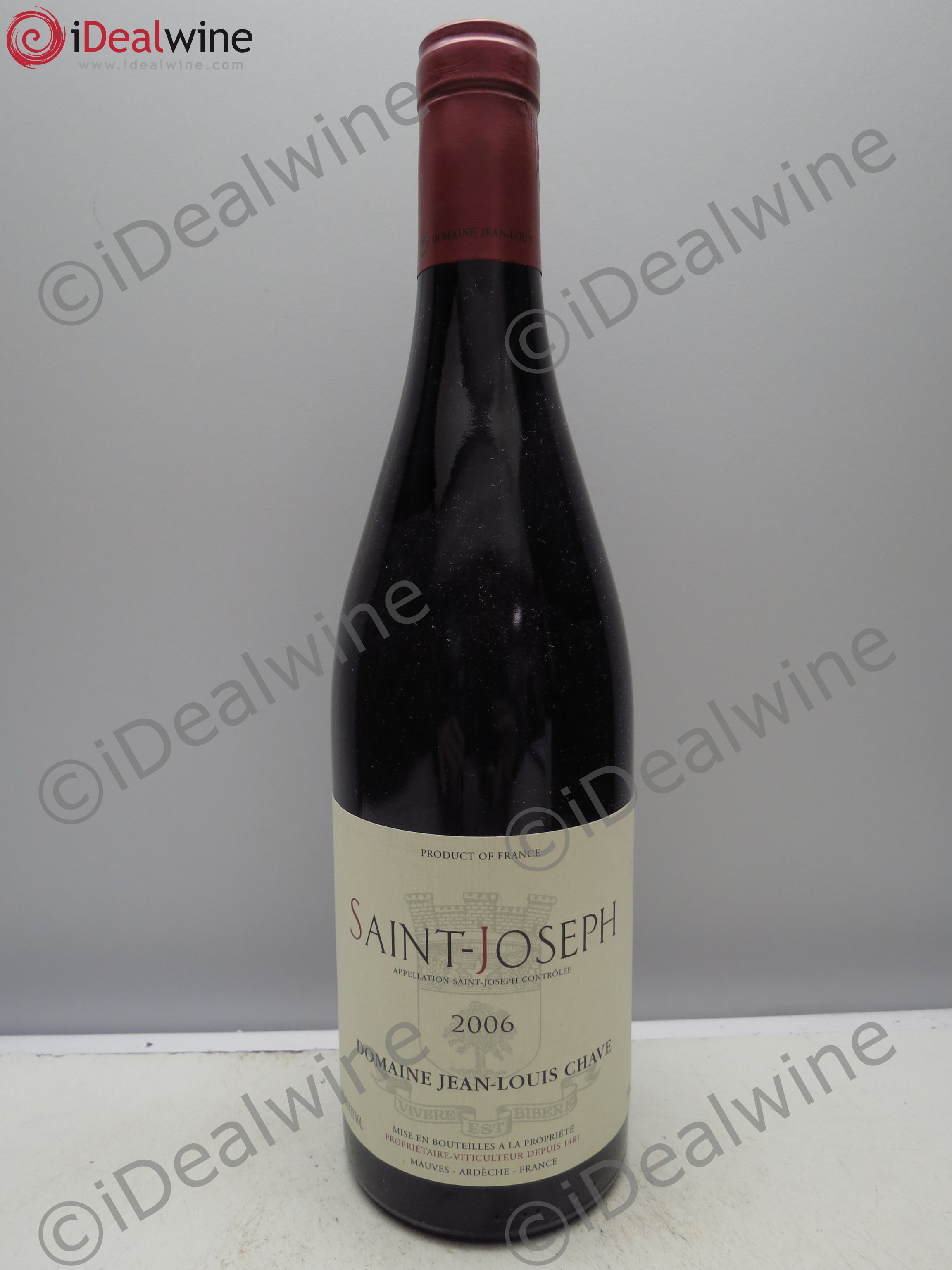 Saint-Joseph Jean-Louis Chave (sans prix de réserve / no reserve) 2006 - Posten von 1 Flasche - 0