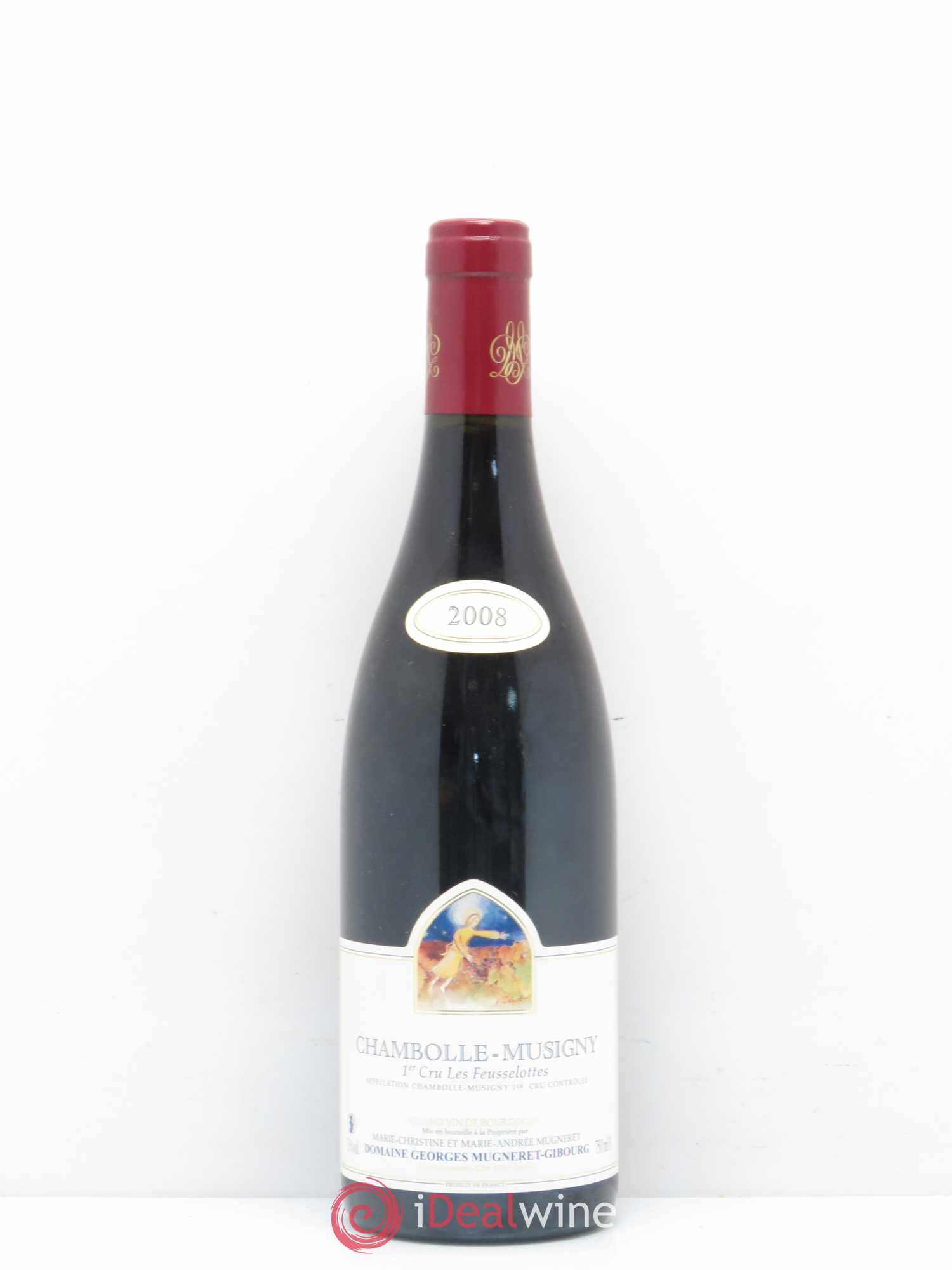 Chambolle-Musigny 1er Cru Les Feusselottes Mugneret-Gibourg (Domaine) (sans prix de réserve) 2008 - Lot de 1 bouteille - 0
