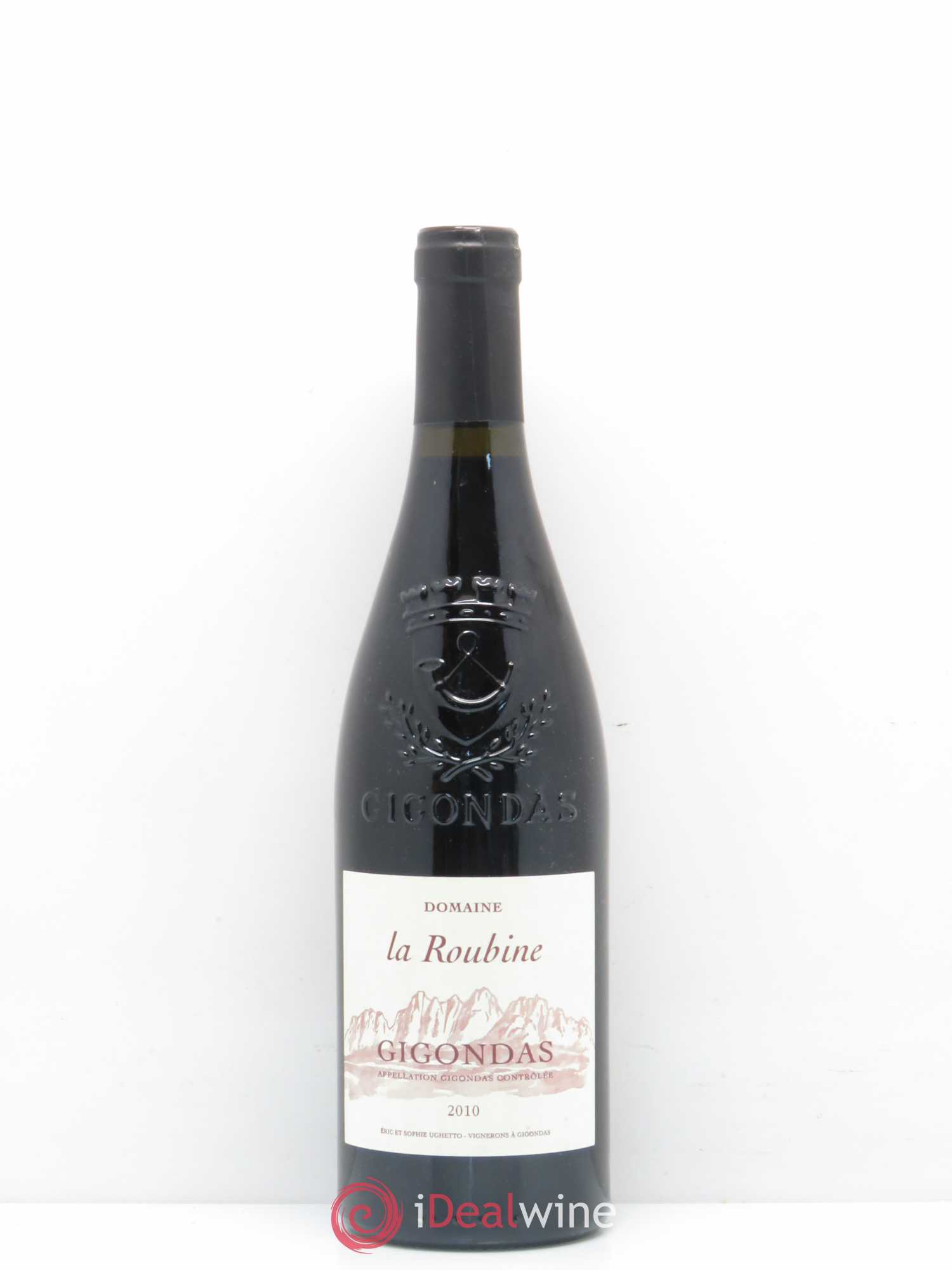 Gigondas Domaine La Roubine (sans prix de réserve) 2010 - Posten von 1 Flasche - 0