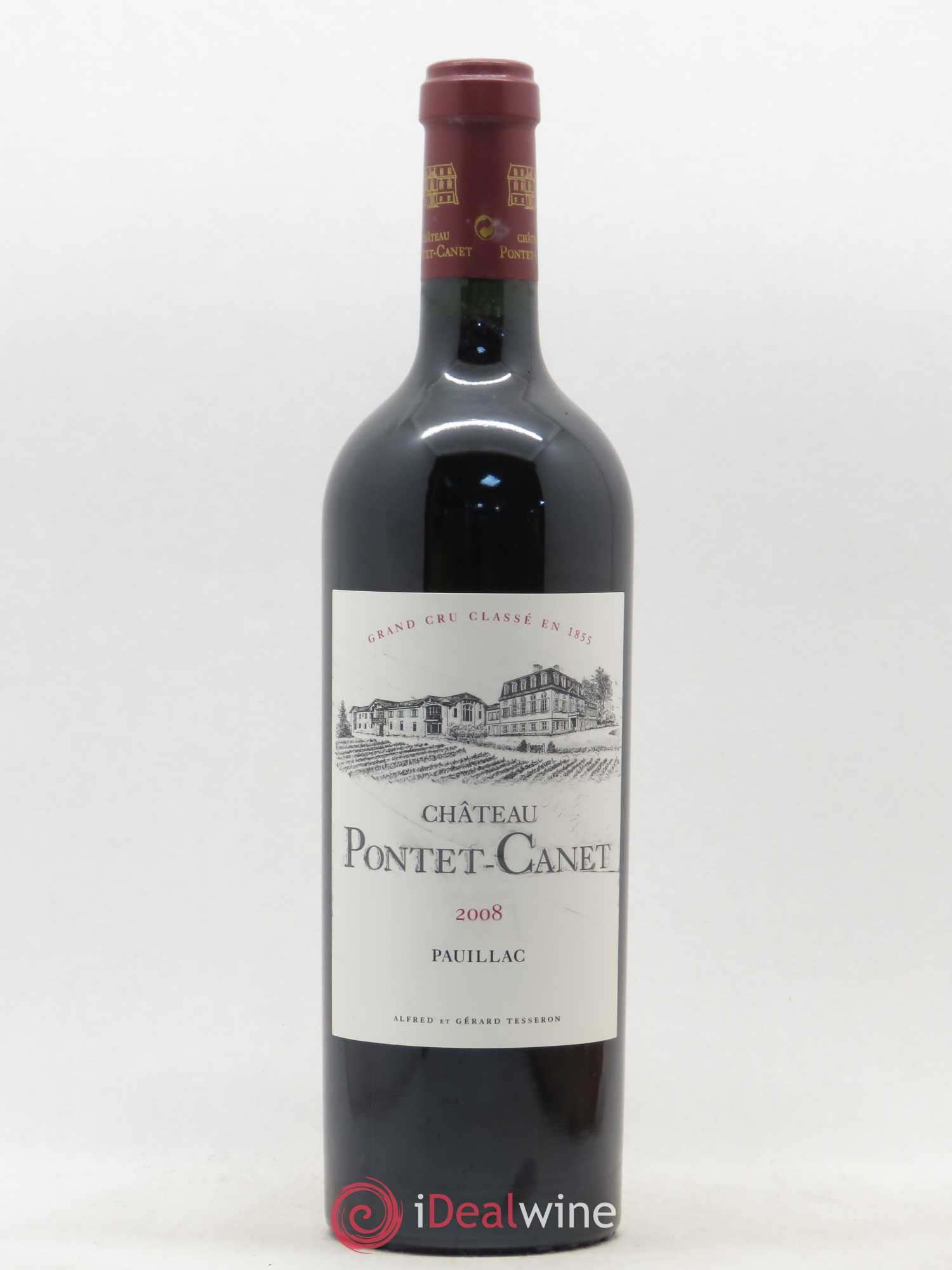 Château Pontet Canet 5ème Grand Cru Classé (sans prix de réserve) 2008 - Lot de 1 bouteille - 0