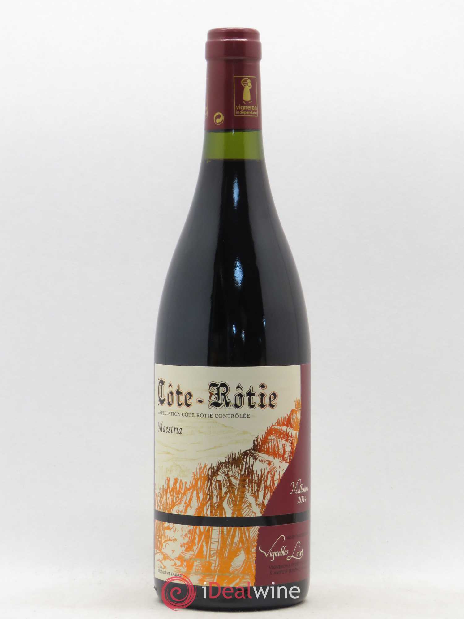 Côte-Rôtie Maestria Vignobles Levet (sans prix de réserve) 2014 - Lot de 1 bouteille - 0