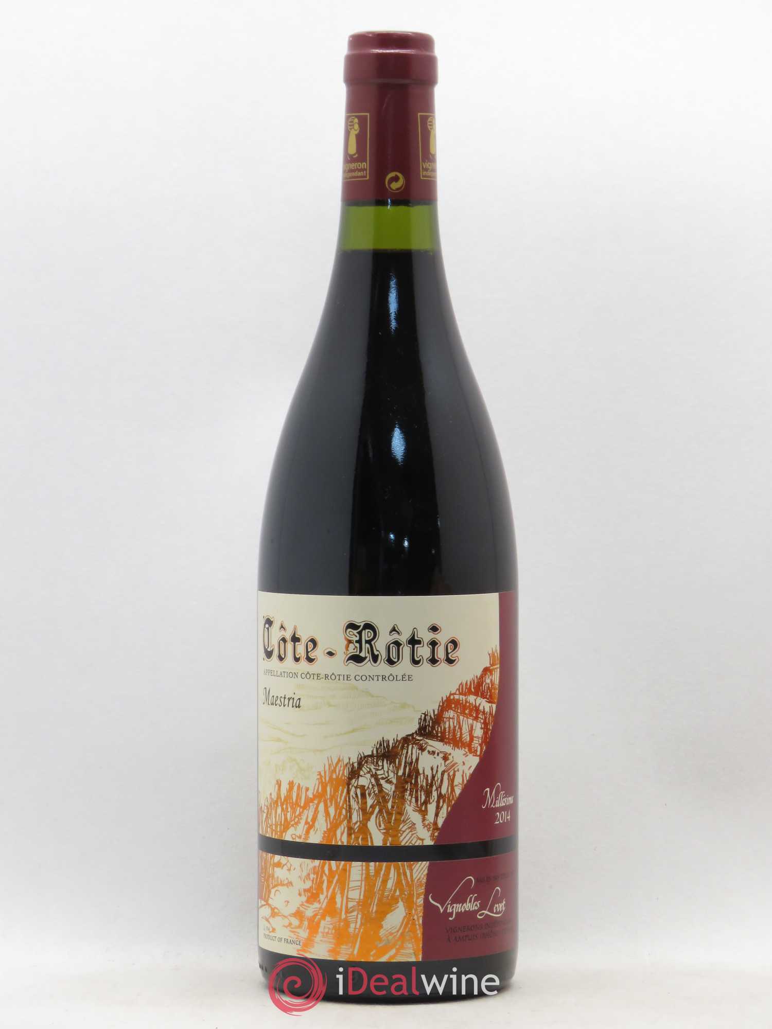 Côte-Rôtie Maestria Vignobles Levet (sans prix de réserve) 2014 - Lot de 1 bouteille - 0