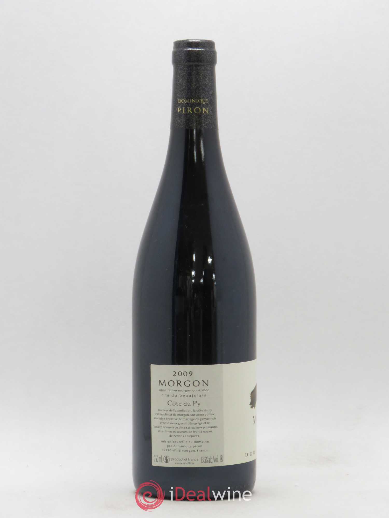 Morgon Côte du Py Dominique Piron (Domaine) 2009 - Lot de 1 bouteille - 1