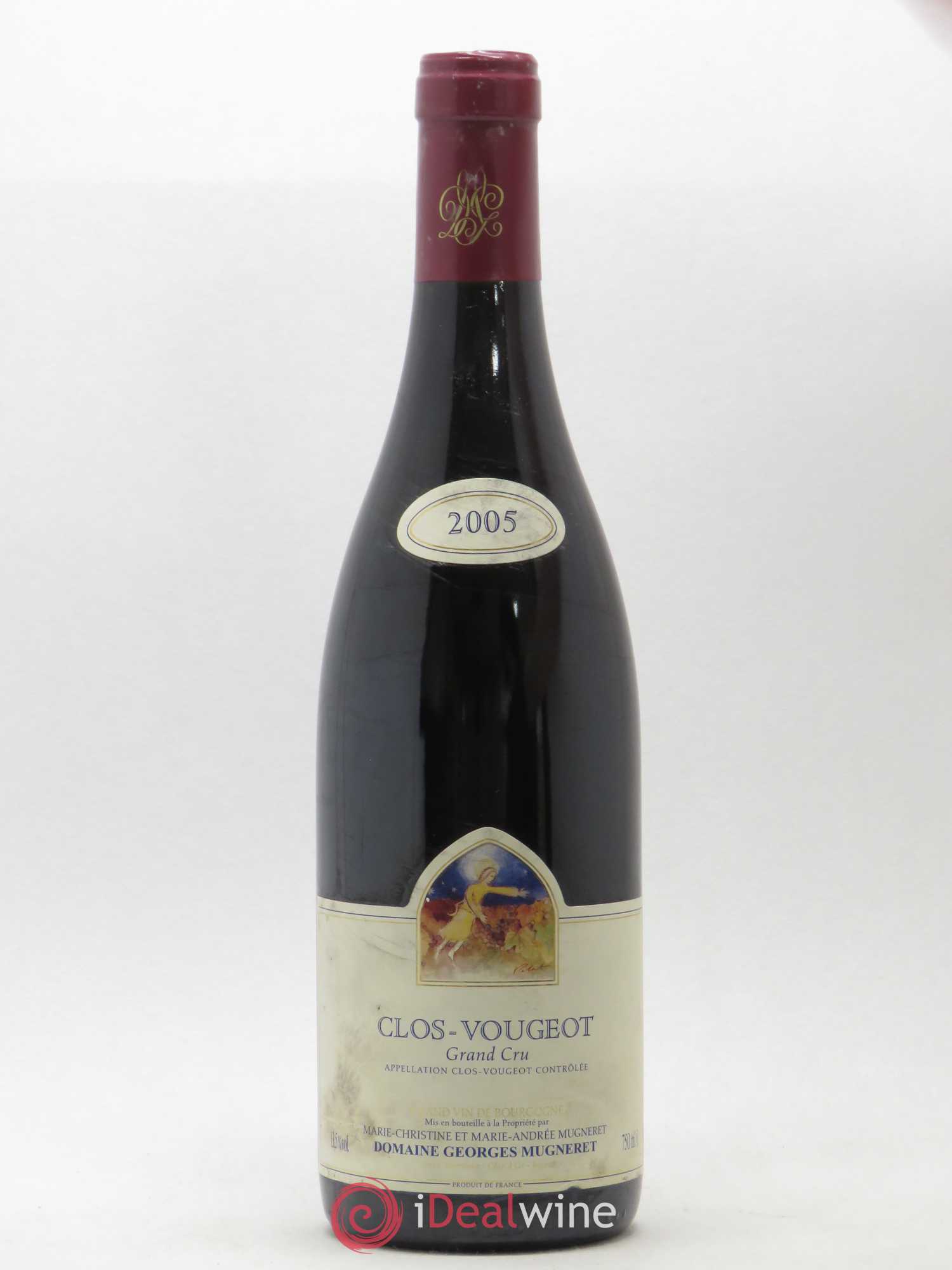 Clos de Vougeot Grand Cru Georges Mugneret-Gibourg (Domaine) (sans prix de réserve) 2005 - Lot de 1 bouteille - 0