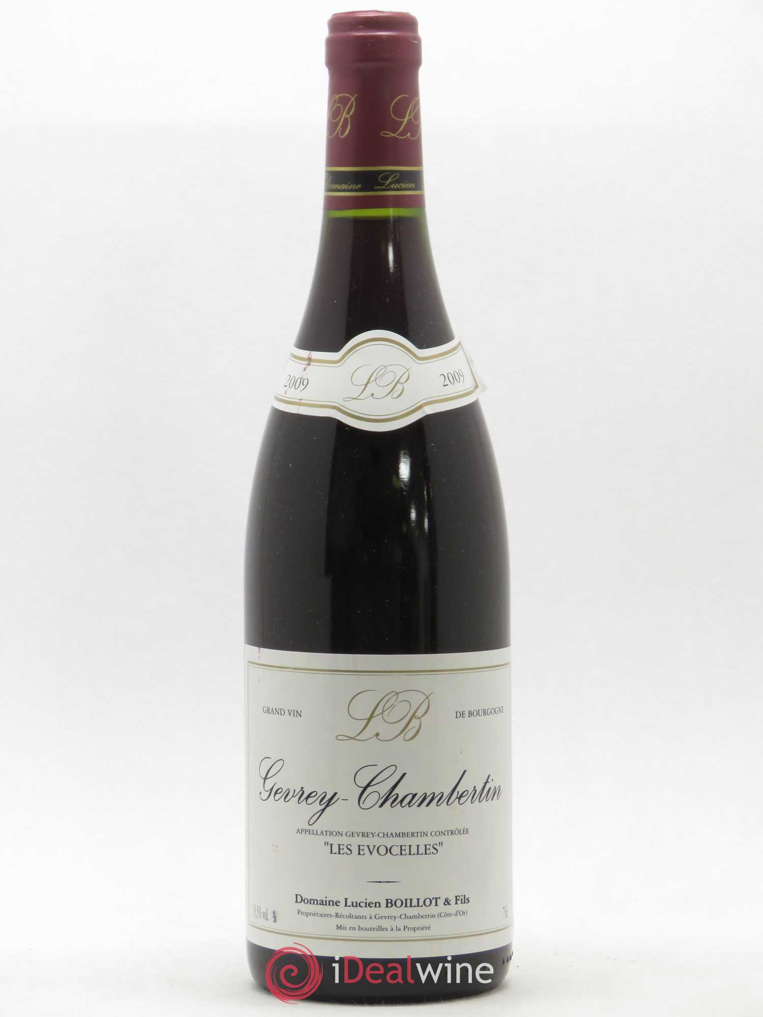 Gevrey-Chambertin Les Evocelles Lucien Boillot & Fils (Domaine) (sans prix de réserve) 2009 - Lot de 1 bouteille - 0