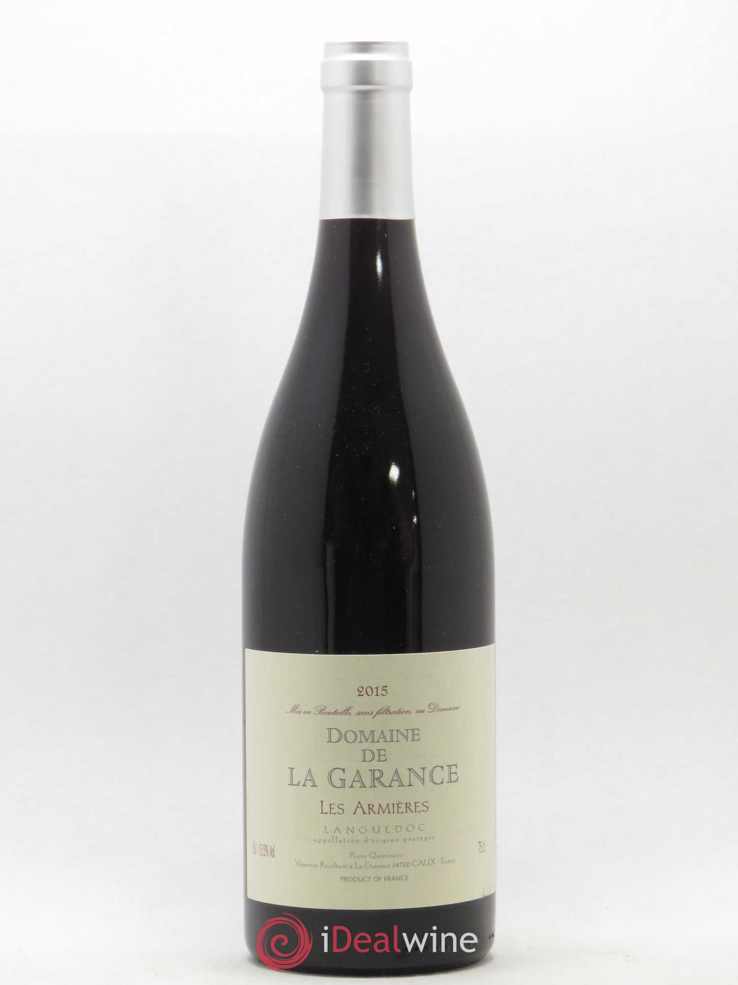 Languedoc Les Armières Domaine de la Garance 2015 - Posten von 1 Flasche - 0