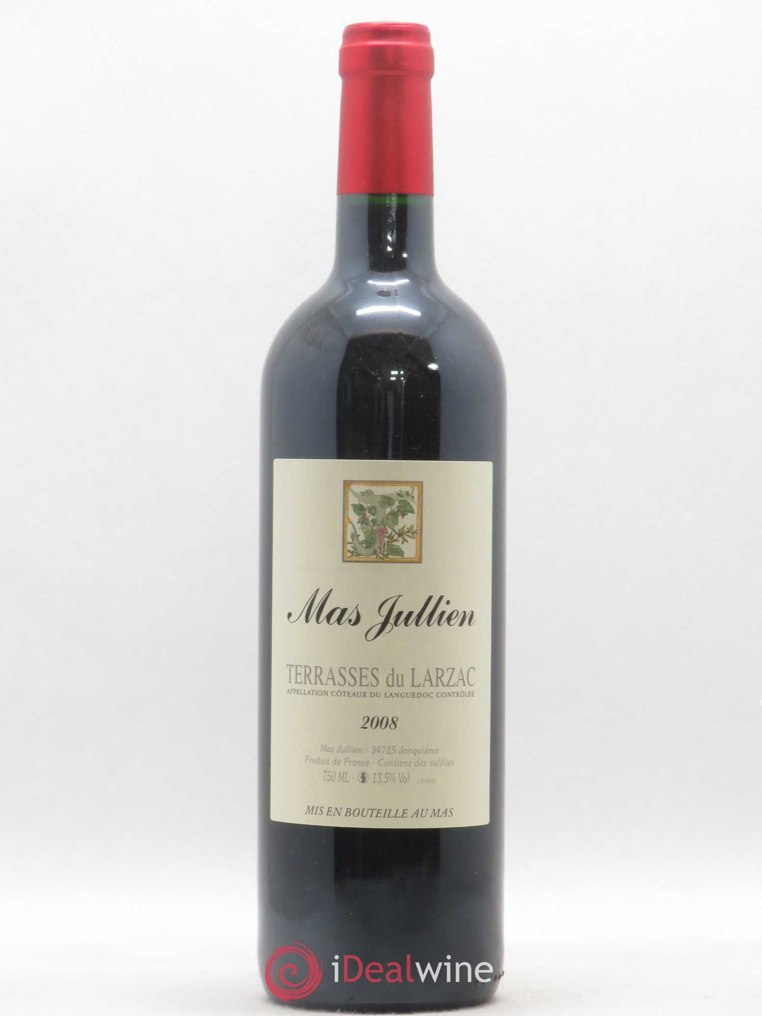 Terrasses du Larzac Mas Jullien Olivier Jullien (sans prix de réserve) 2008 - Lot de 1 bouteille - 0
