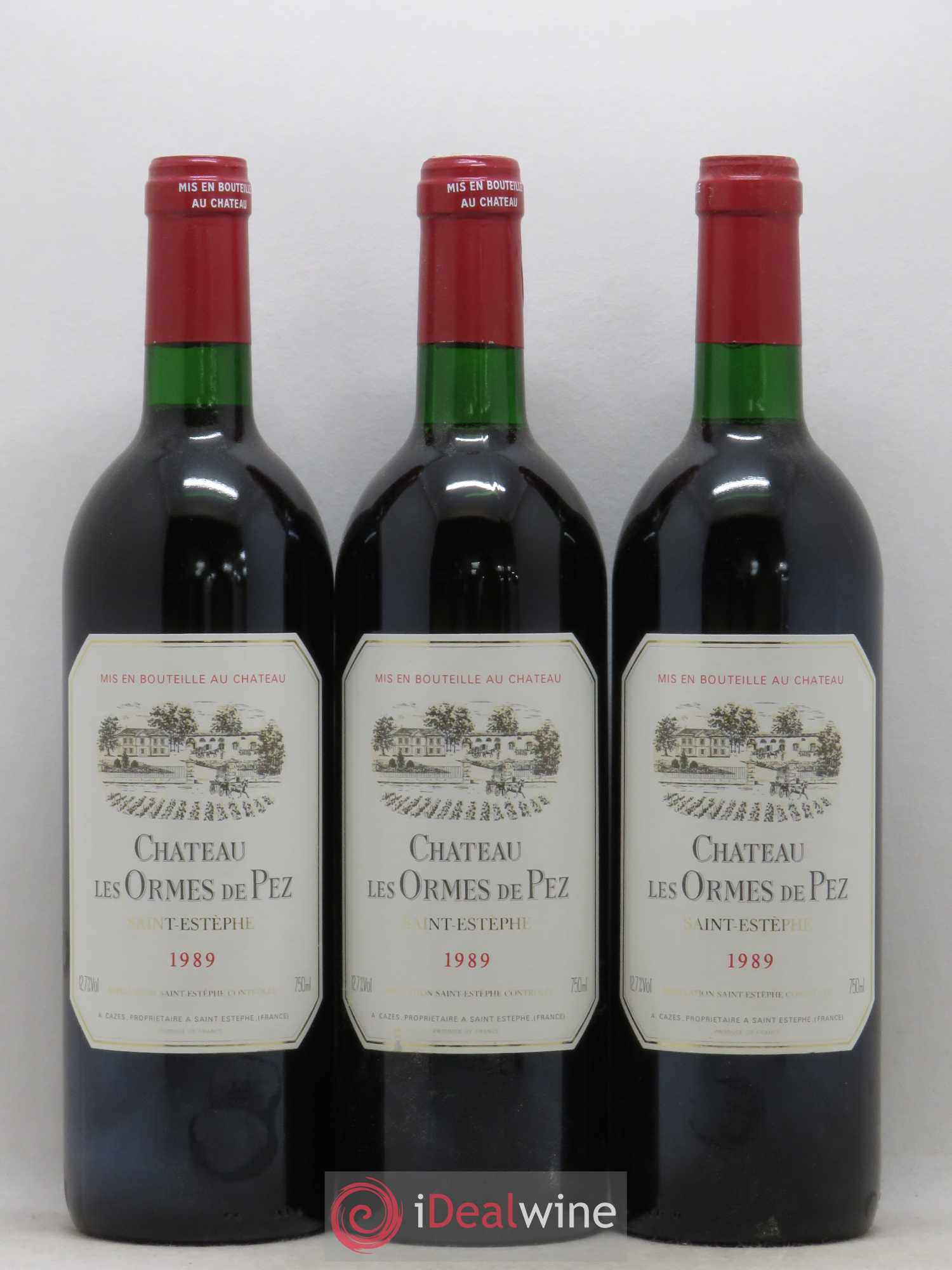 Château les Ormes de Pez (senza prezzo di riserva) 1989 - Lotto di 6 bottiglie - 1