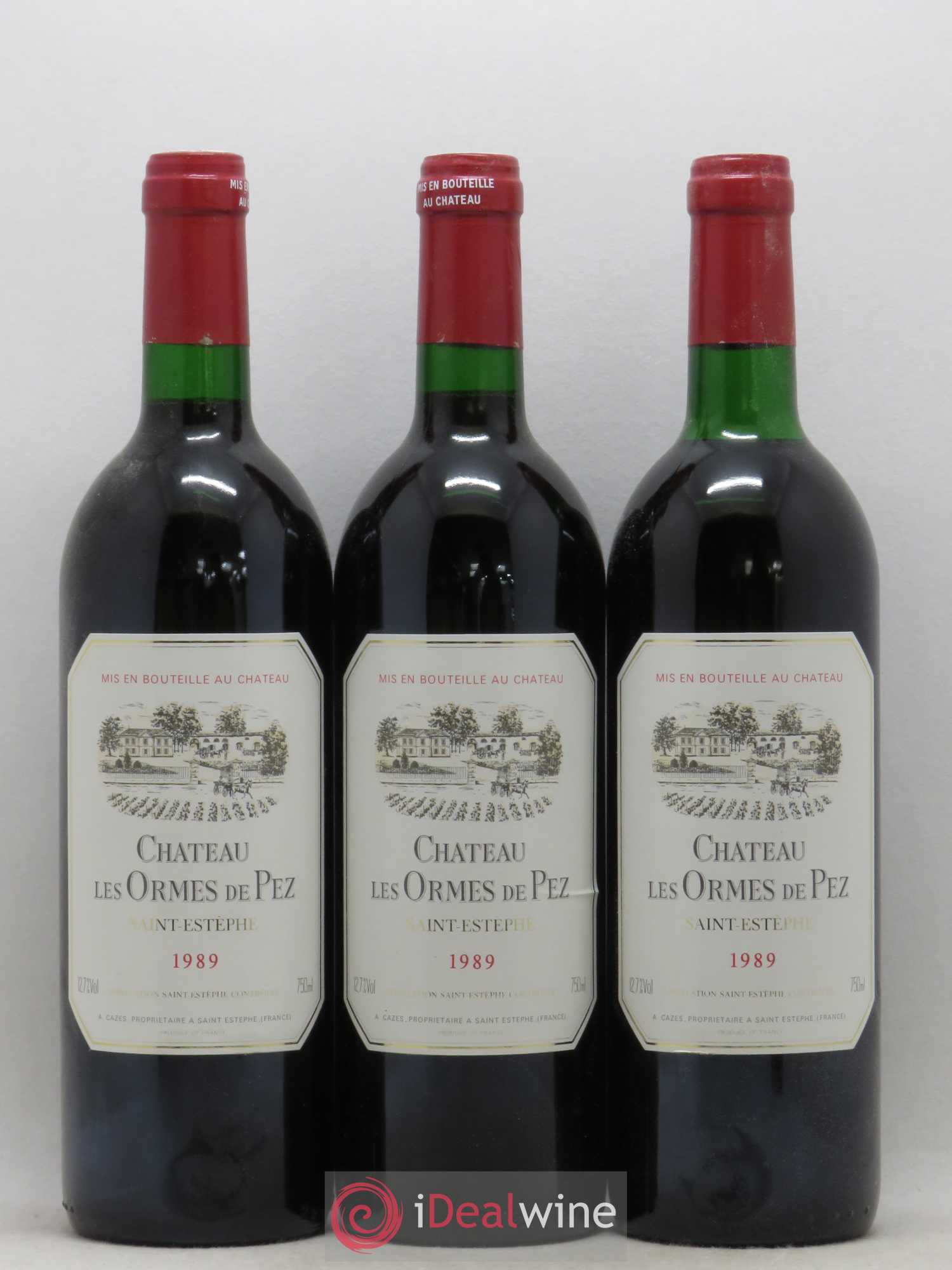 Château les Ormes de Pez (senza prezzo di riserva) 1989 - Lotto di 6 bottiglie - 2