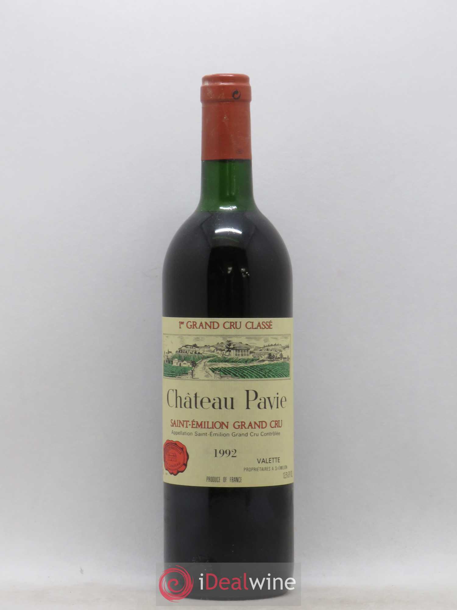 Château Pavie 1er Grand Cru Classé A (sans prix de réserve) 1992 - Lot de 1 bouteille - 0