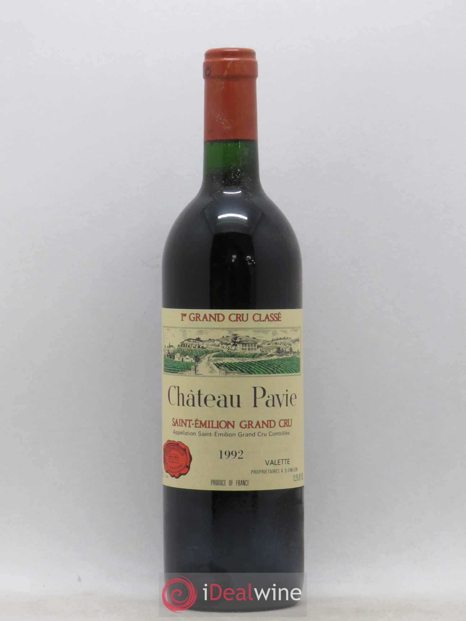 Château Pavie 1er Grand Cru Classé A (sans prix de réserve) 1992 - Lot de 1 bouteille - 0