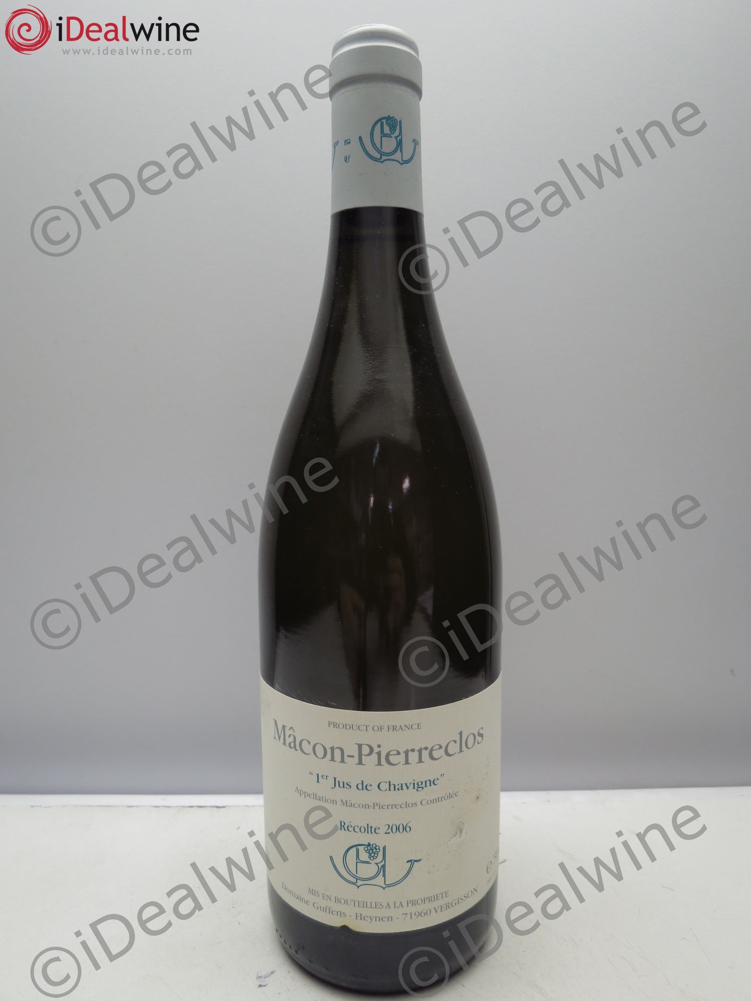 Mâcon Pierreclos Guffens Heynen "1er jus de chavigne" 2006 - Posten von 1 Flasche - 0