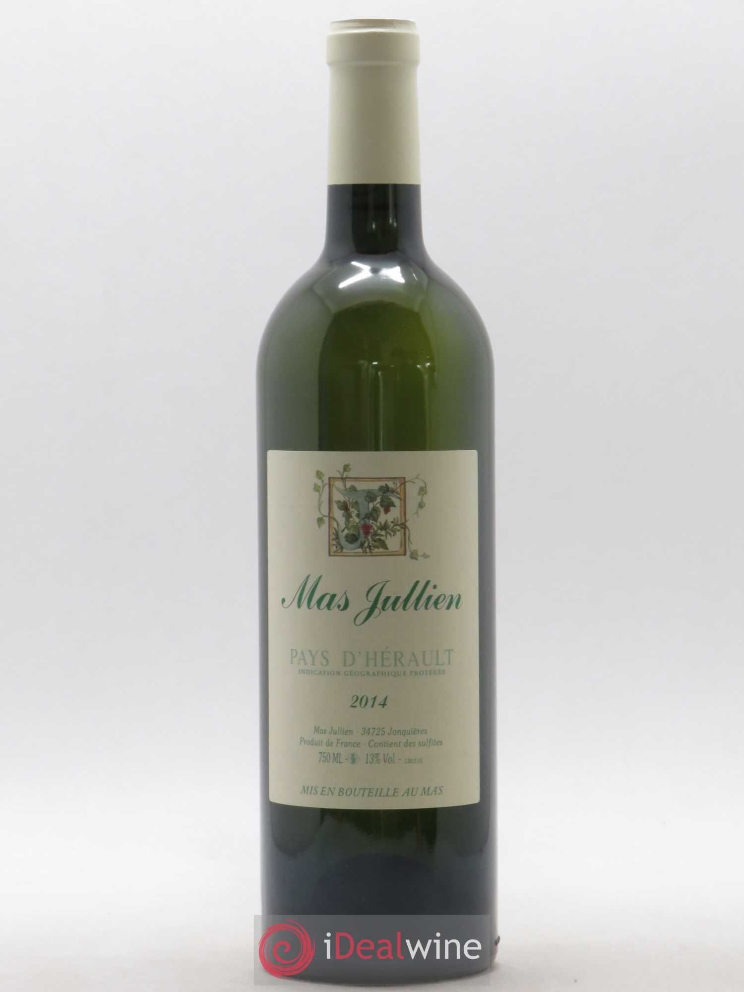 Pays d'Hérault Mas Jullien Olivier Jullien (sans prix de réserve) 2014 - Lot de 1 bouteille - 0