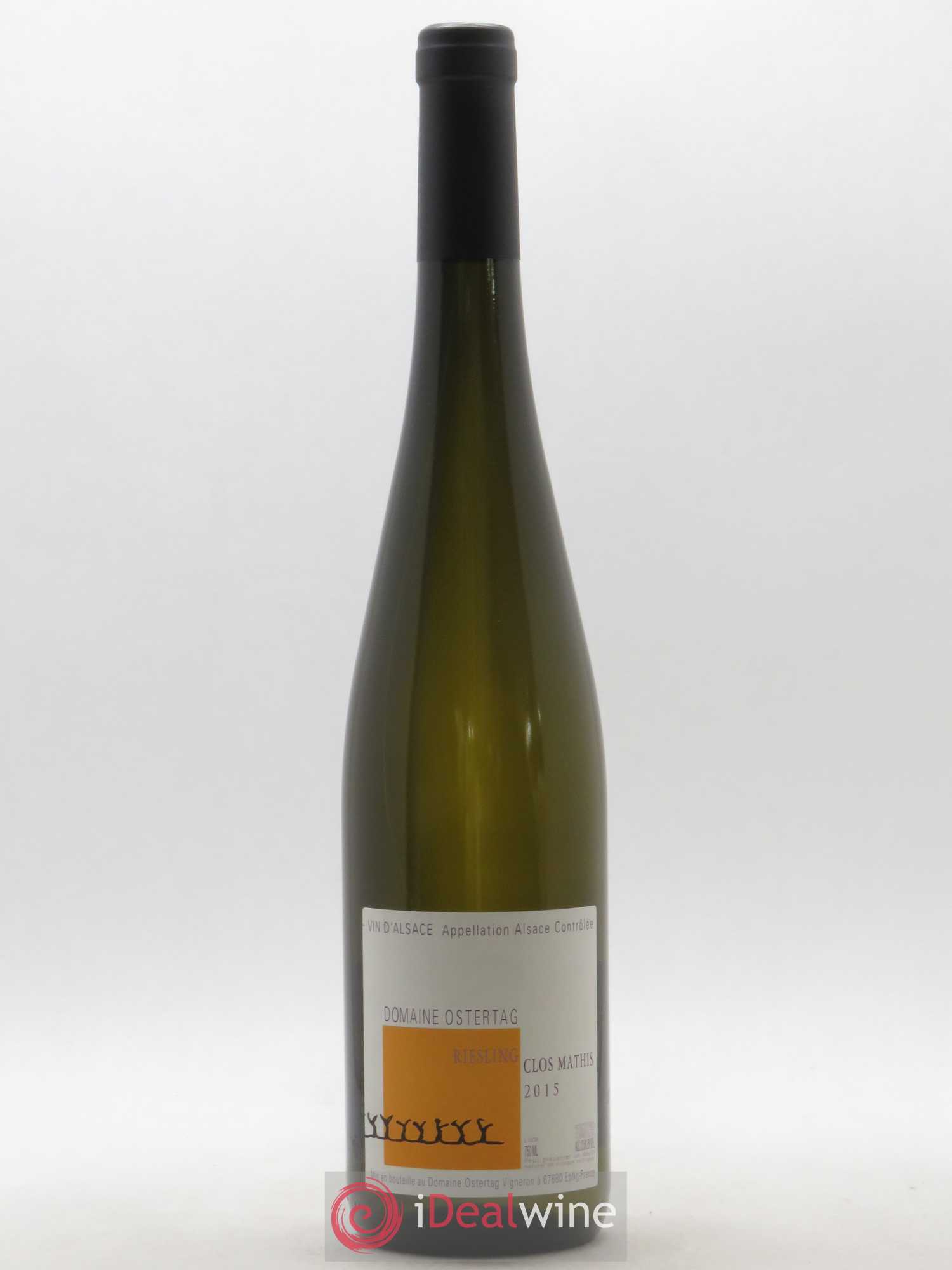 Alsace Riesling Clos Mathis Ostertag (Domaine) (senza prezzo di riserva) 2015 - Lotto di 1 bottiglia - 0