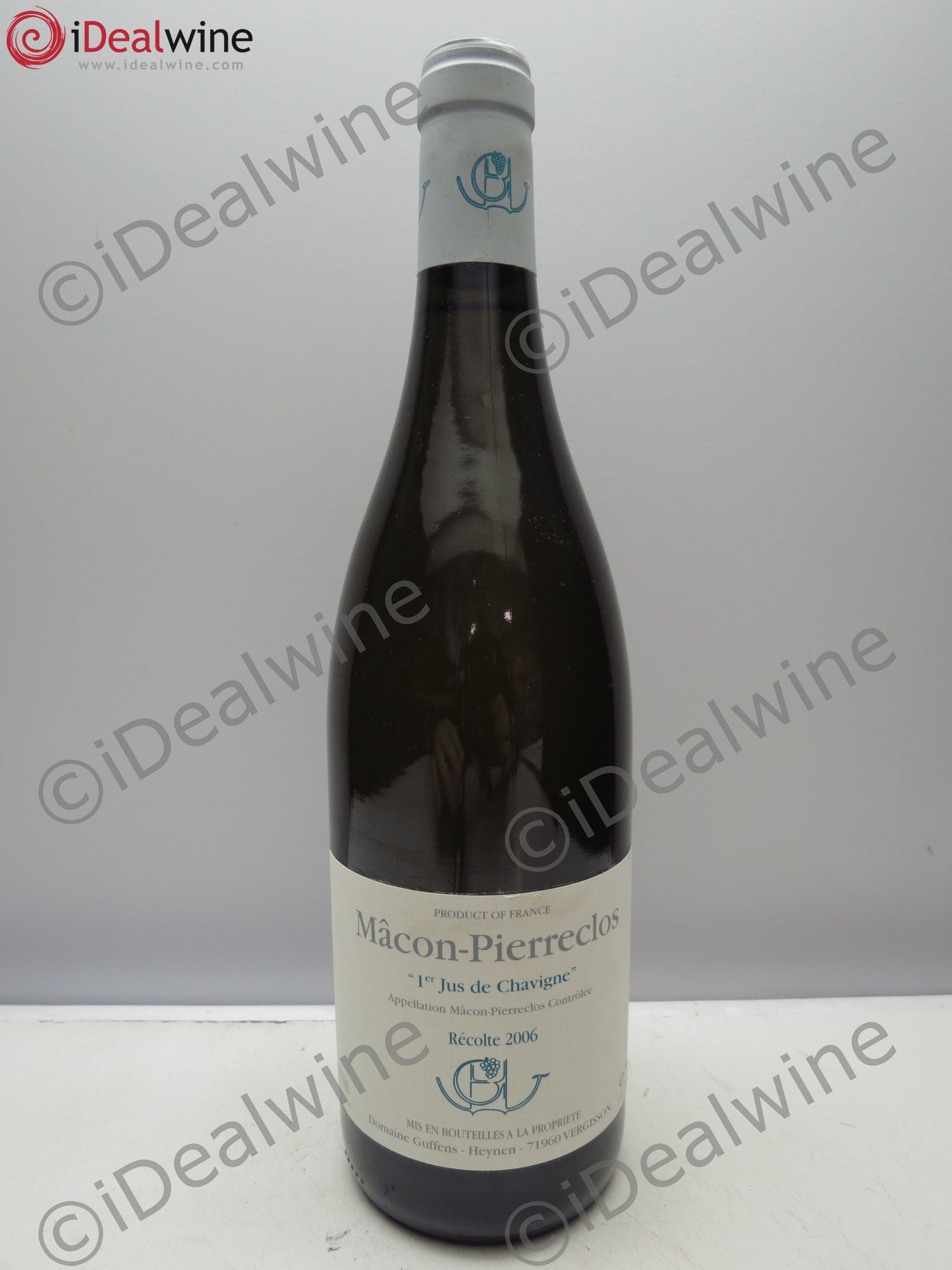 Mâcon Pierreclos Guffens Heynen "1er jus de chavigne" 2006 - Posten von 1 Flasche - 0