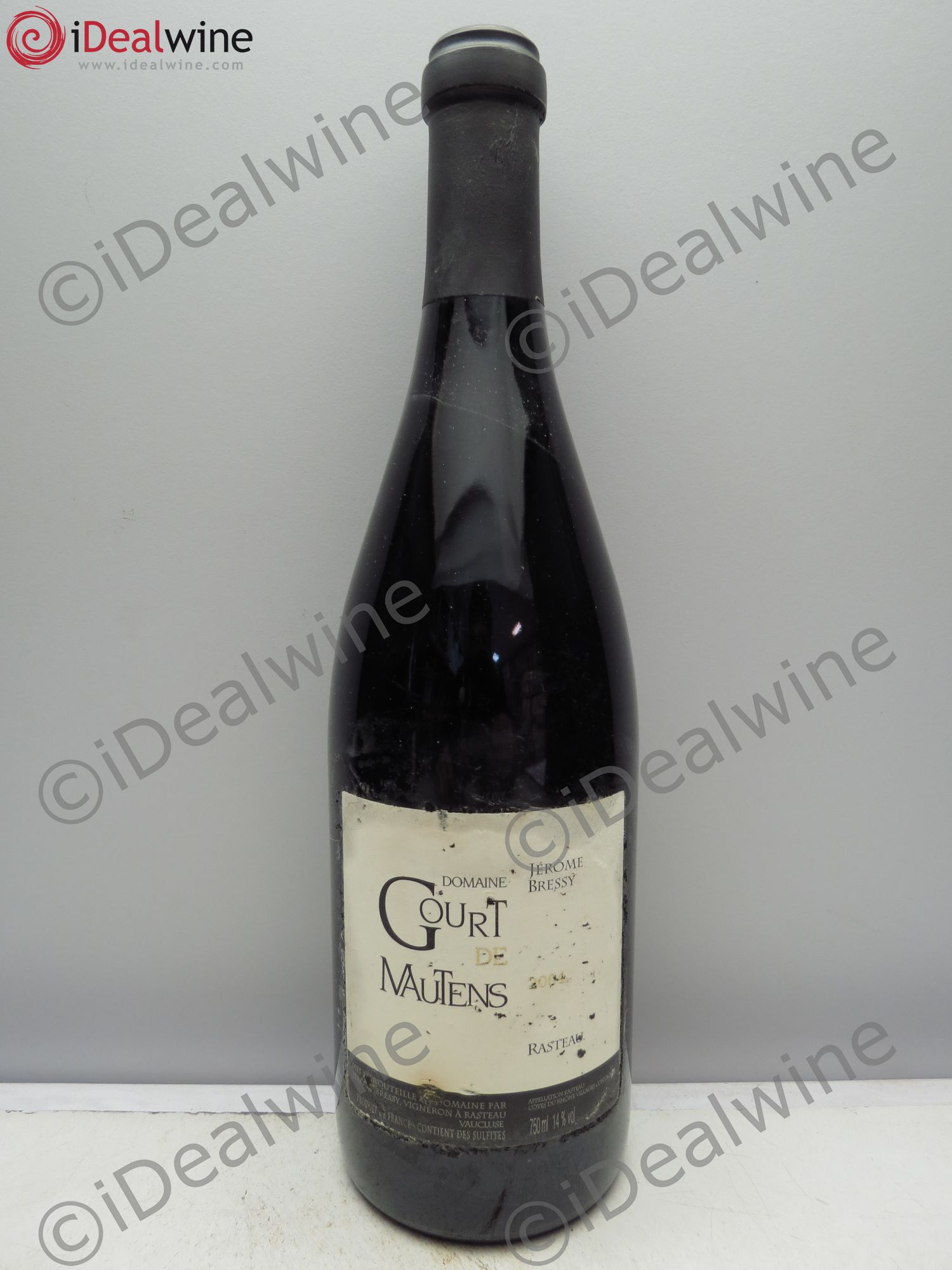 Rasteau Domaine Gourt de Mautens - Jérôme Bressy 2004 - Lot de 1 bouteille - 0