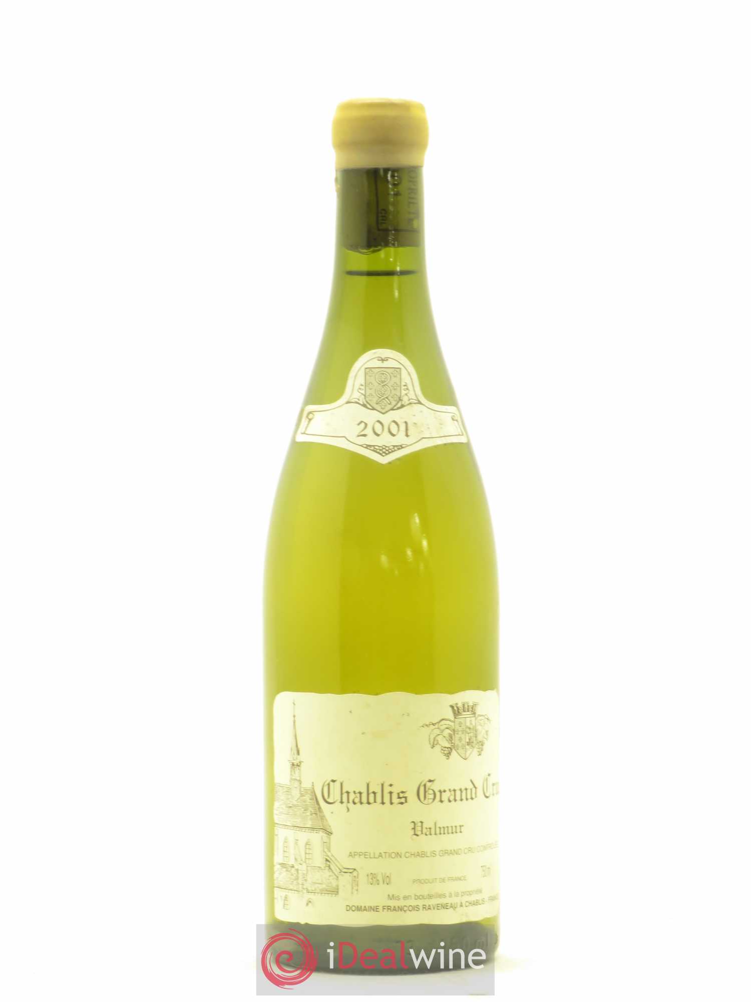 Chablis Grand Cru Valmur Raveneau (Domaine) (sans prix de réserve) 2001 - Lot de 1 bouteille - 0