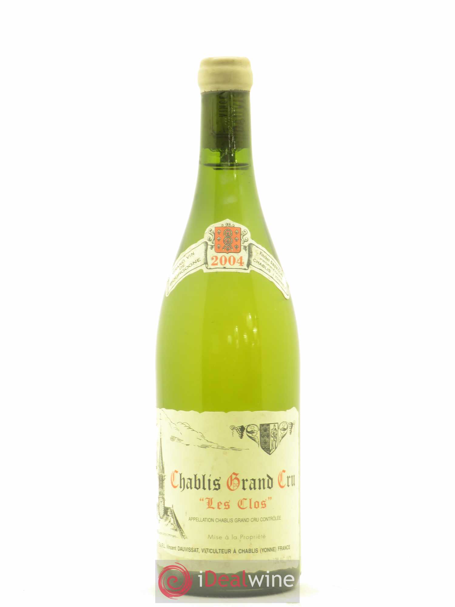 Chablis Grand Cru Les Clos Vincent Dauvissat (Domaine) (sans prix de réserve) 2004 - Lot de 1 bouteille - 0