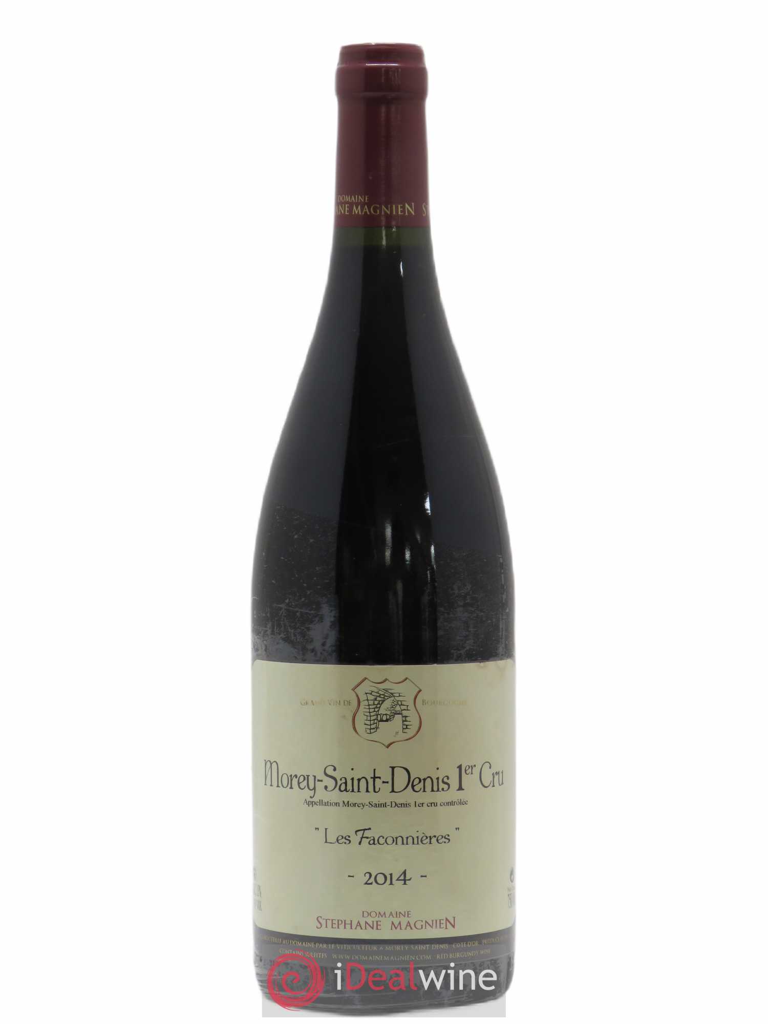 Morey-Saint-Denis 1er Cru Faconnières Domaine Stéphane Magnien (sans prix de réserve) 2014 - Posten von 1 Flasche - 0